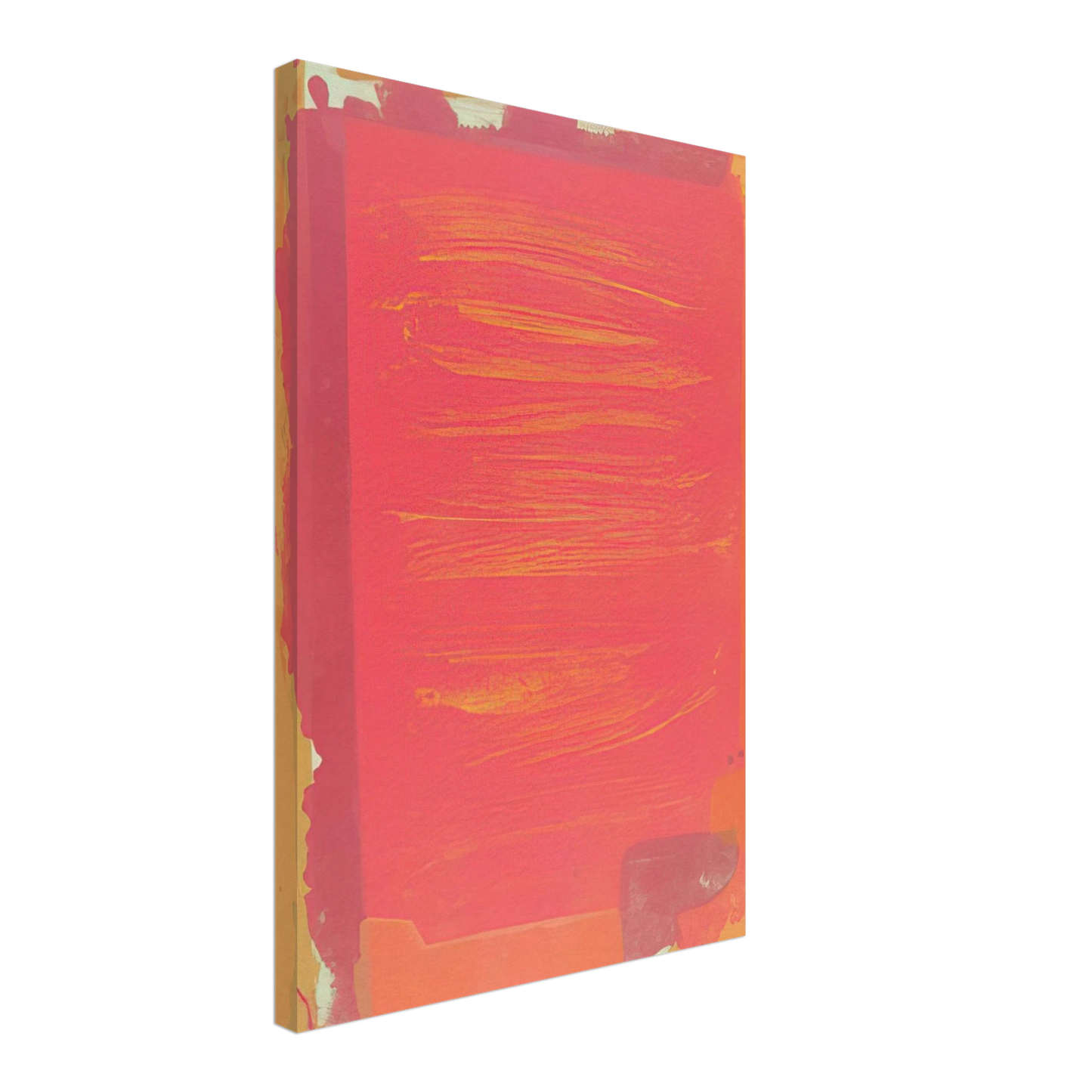 John Hoyland - Untitled II - 1974 Canvas - 70x100 cm / 28x40 inches-canvas