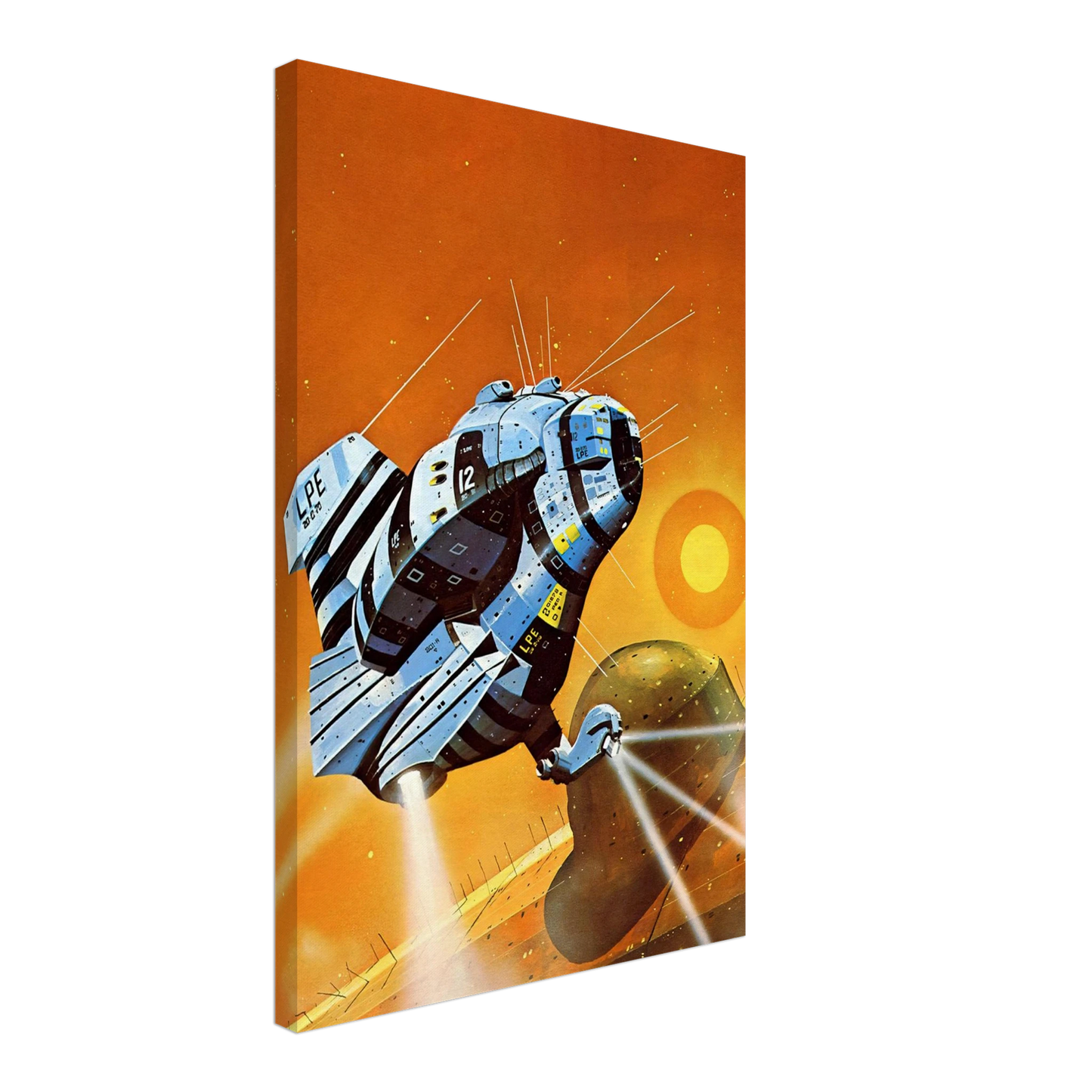 Chris Foss - Chris Foss Canvas - 70x100 cm / 28x40 inches-canvas
