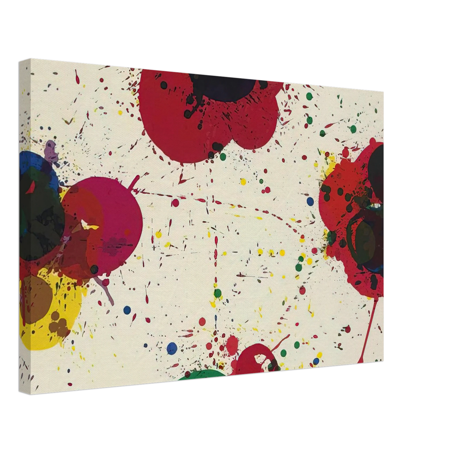 Sam Francis - Red Again Canvas - 70x100 cm / 28x40 inches-canvas