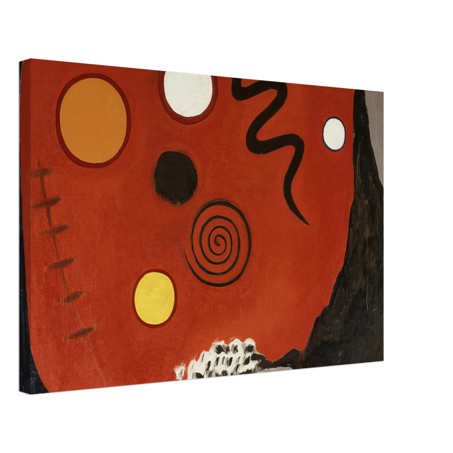 Alexander Calder - THE FUSE 1947 Canvas - 40x60 cm / 16x24 inches-canvas
