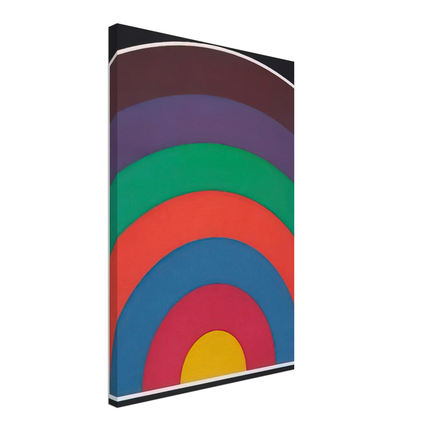 Sol LeWitt - Arc Bands Canvas - 70x100 cm / 28x40 inches-canvas