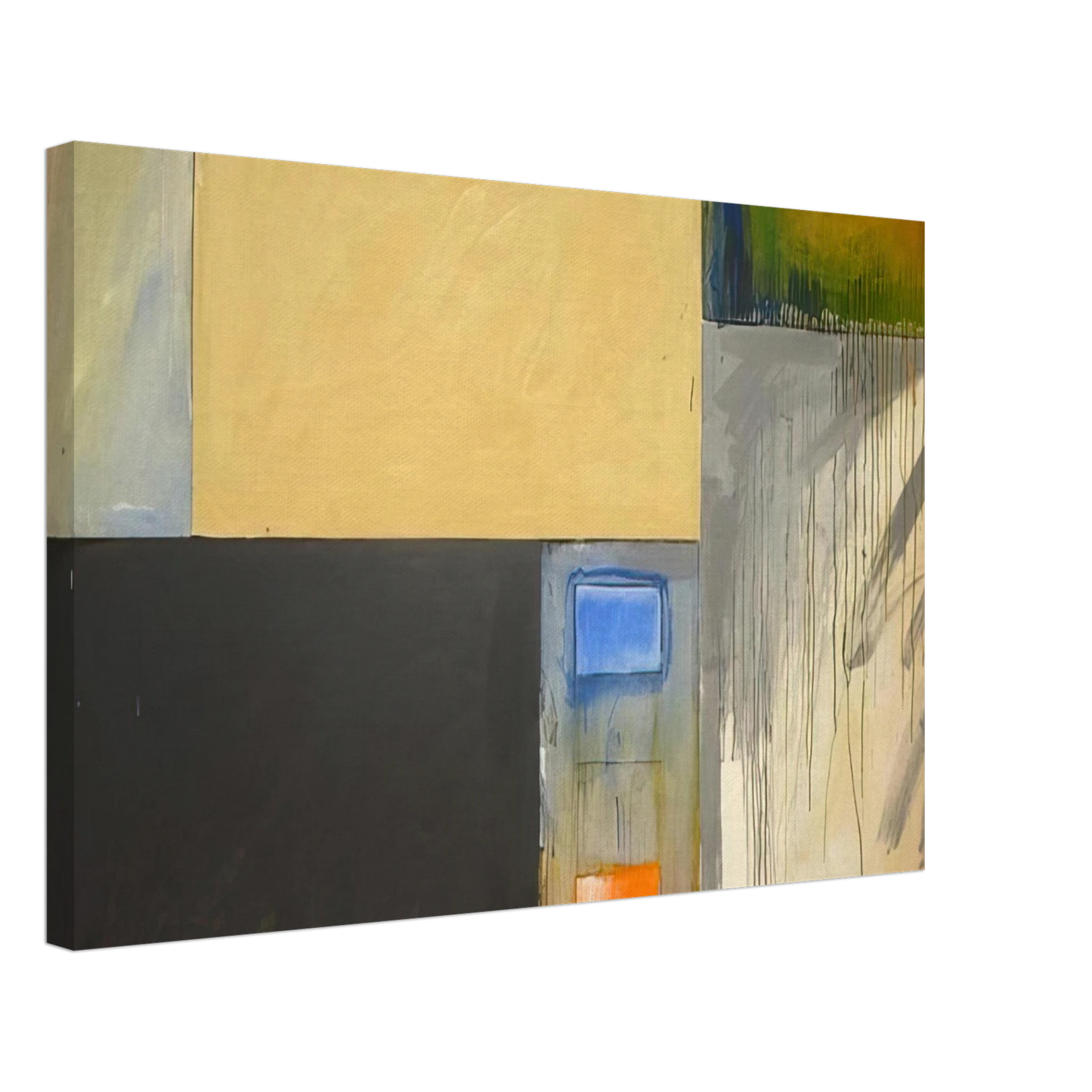 Mark Lancaster - ForsythHouston - Abstract Expressionism Canvas - 40x60 cm / 16x24 inches-canvas