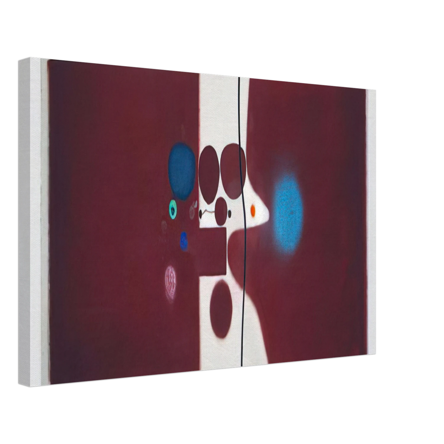 Victor Pasmore - BROWN SYMPHONY 1979 Canvas - 70x100 cm / 28x40 inches-canvas