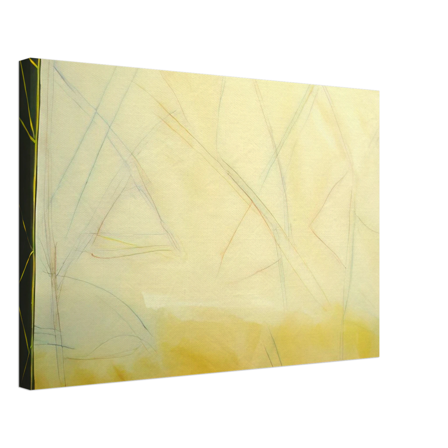 Ronnie Landfield - Rights Of Man 6 - 1988 Canvas - 40x60 cm / 16x24 inches-canvas