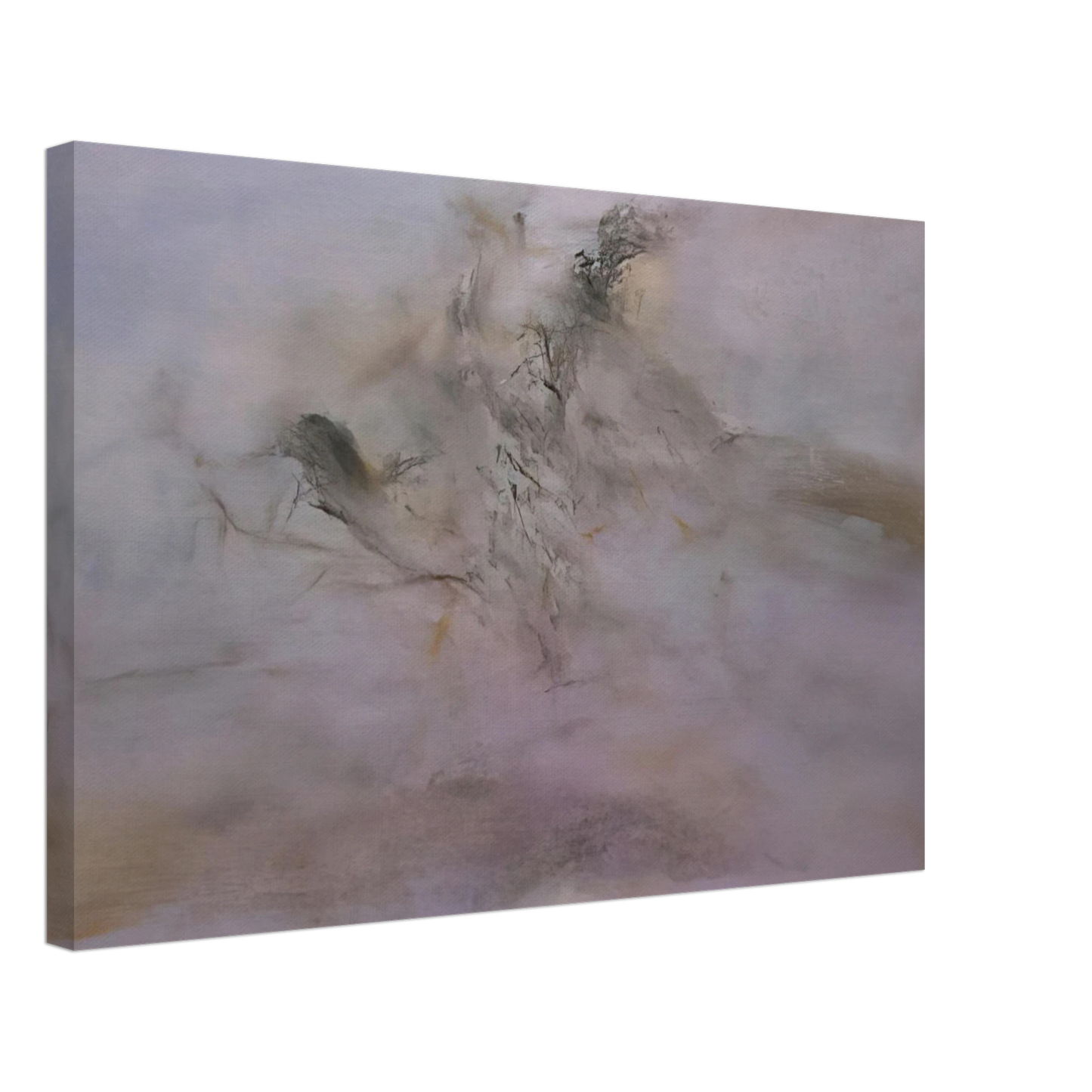 Zao Wou-Ki - 24 02 2002 2002 Canvas - 40x60 cm / 16x24 inches-canvas