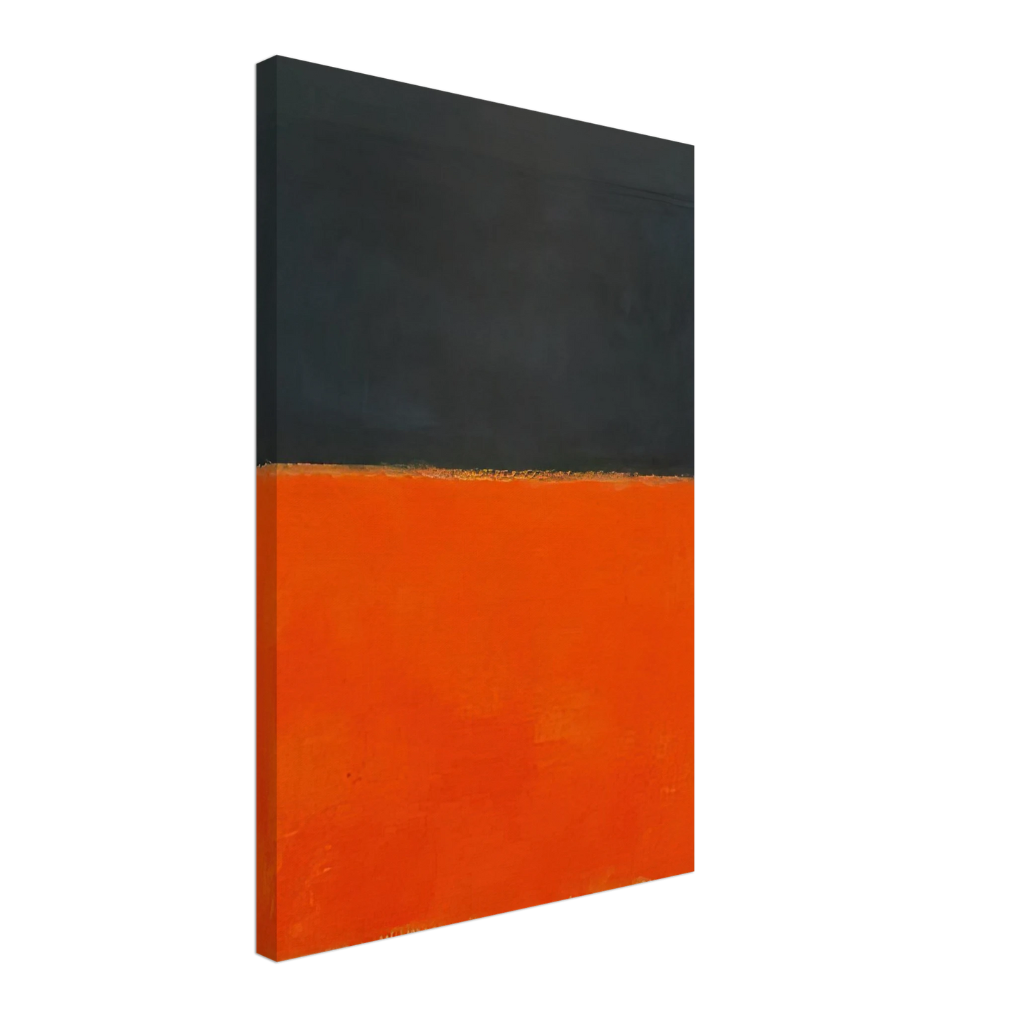 Mark Rothko - Green and Tangerine on Red - 1956 Canvas - 70x100 cm / 28x40 inches-canvas