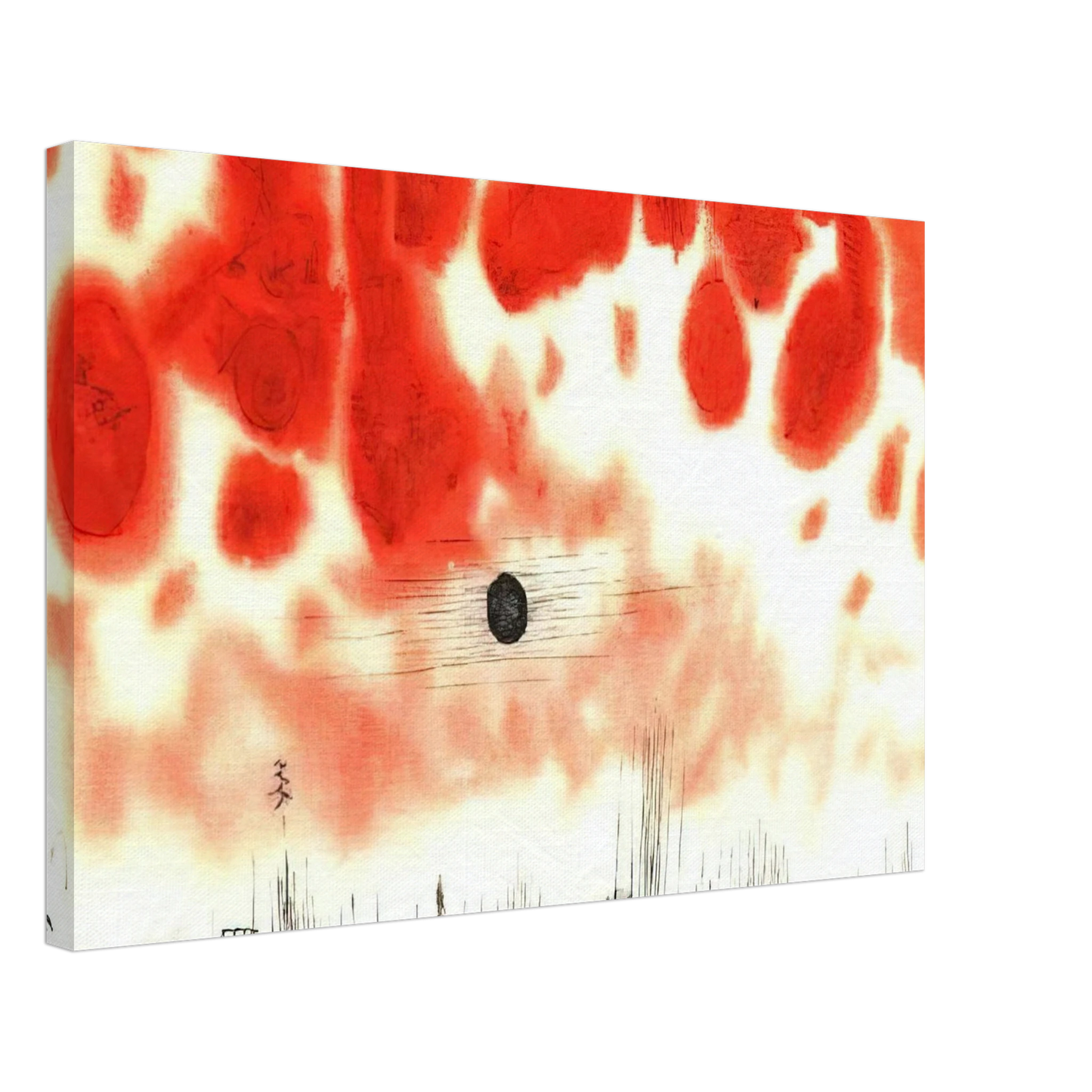 Paul Klee - CLOUDS OVER BOR 1940 Canvas - 40x60 cm / 16x24 inches-canvas