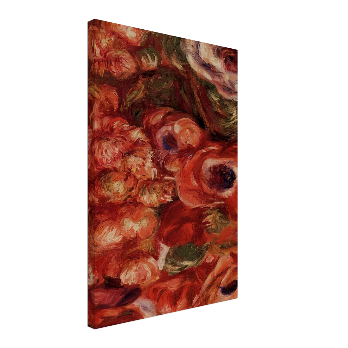 Pierre-Auguste Renoir - Anemonies Canvas - 40x60 cm / 16x24 inches-canvas