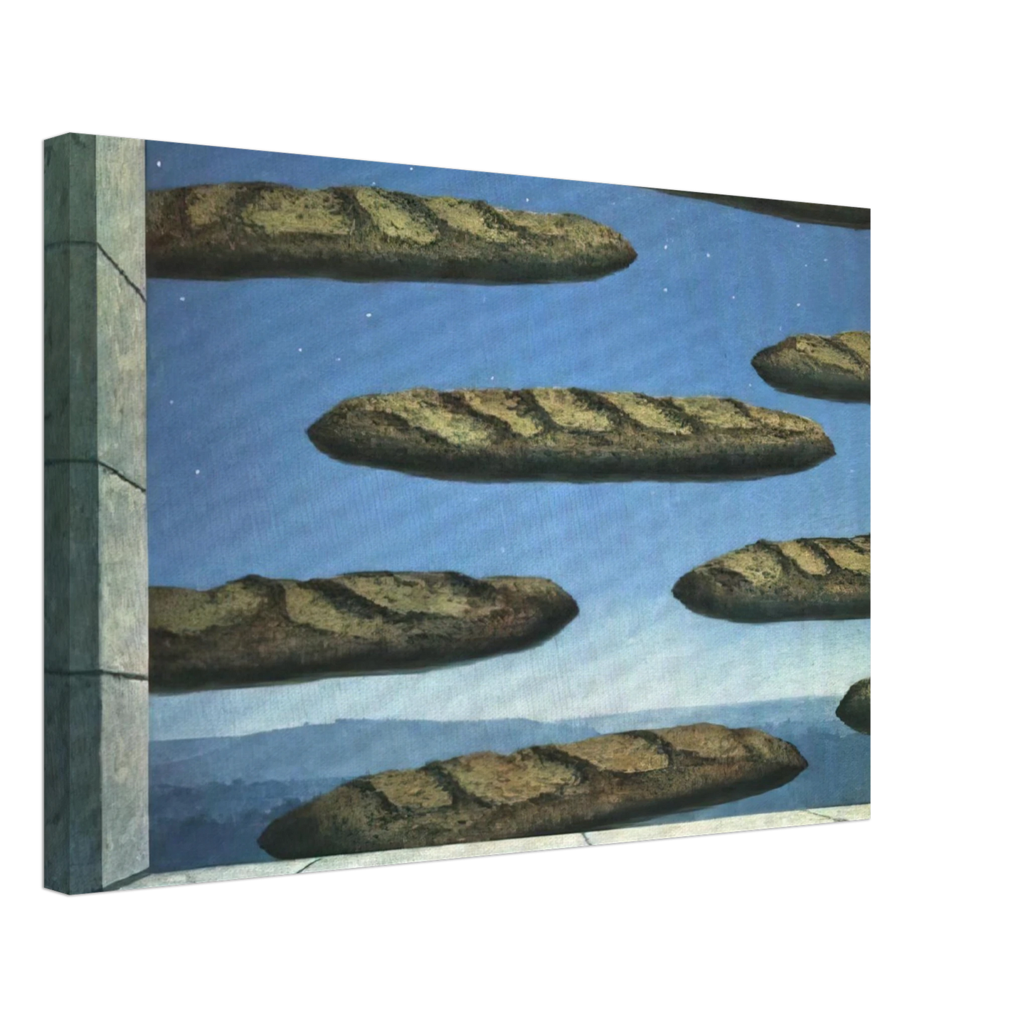 Rene Magritte - THE GOLDEN LEGEND 1958 Canvas - 70x100 cm / 28x40 inches-canvas