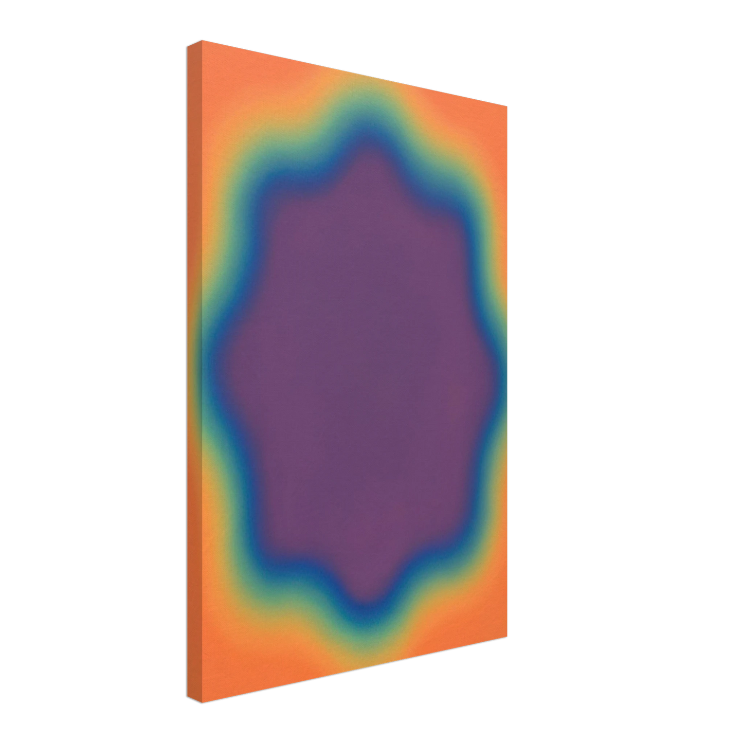 Wojciech Fangor - M-39 - 1969 Canvas - 70x100 cm / 28x40 inches-canvas