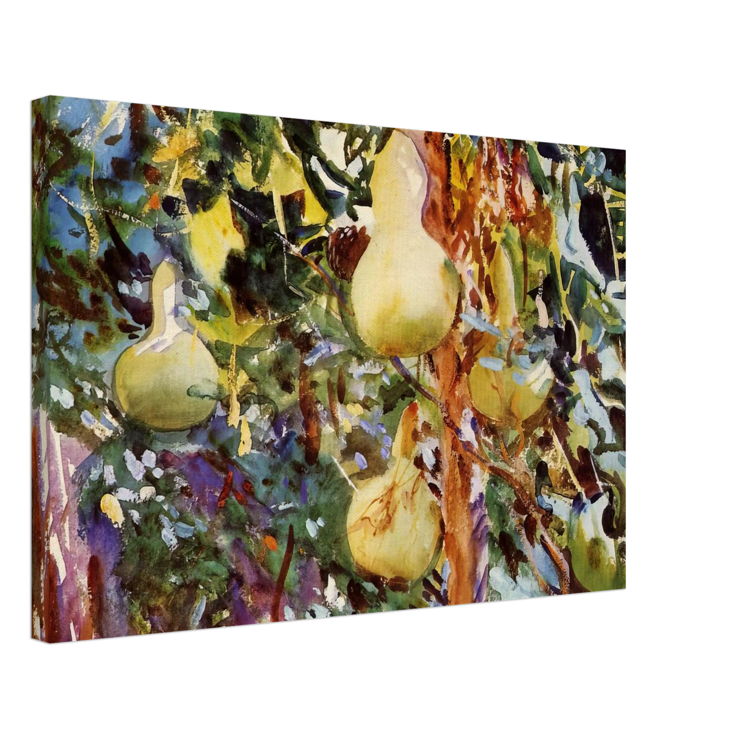 John Singer Sargent - Gourds Canvas - 40x60 cm / 16x24 inches-canvas