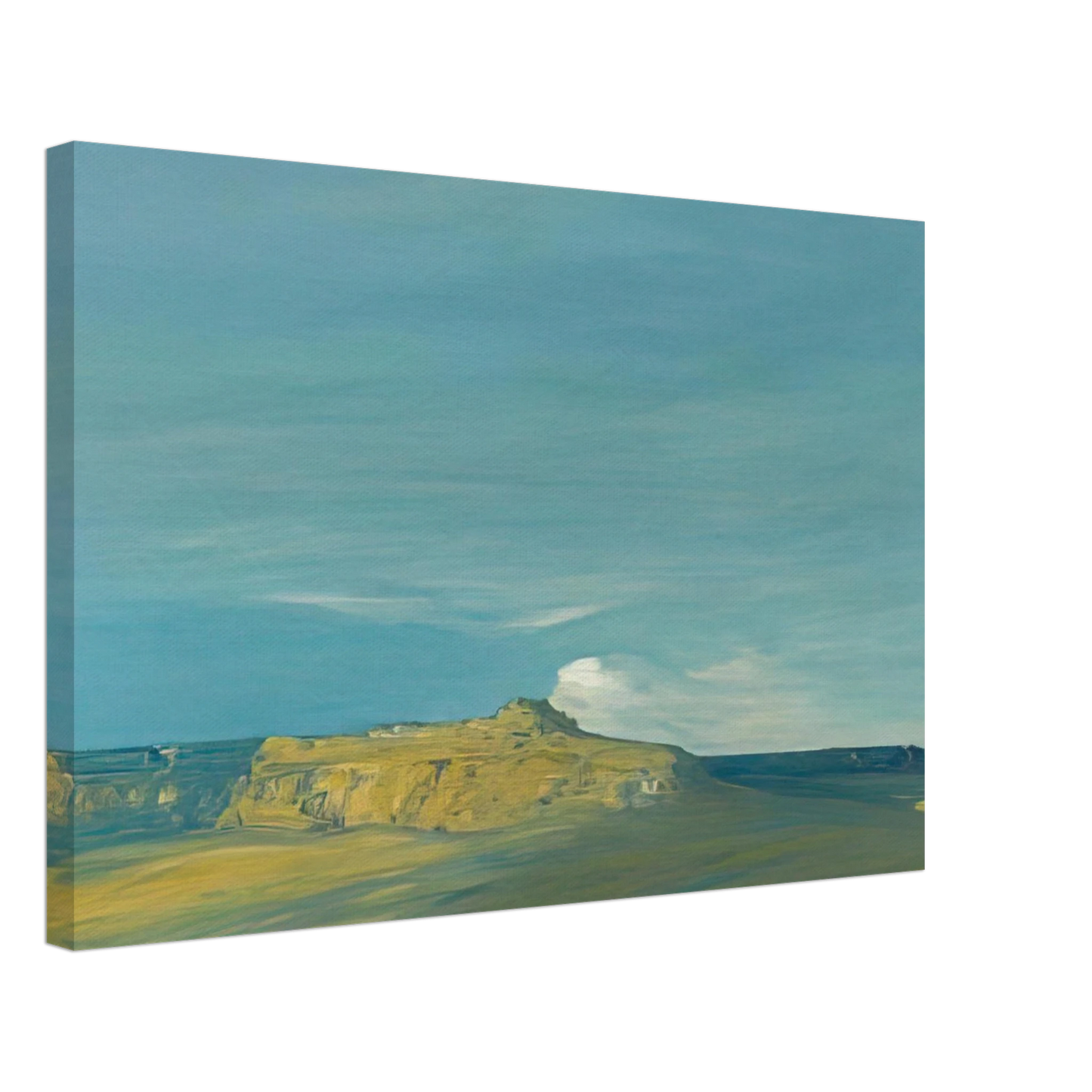 Xavier Martinez - Oraibi, Hopi village, Arizona - Tonalism Canvas - 70x100 cm / 28x40 inches-canvas