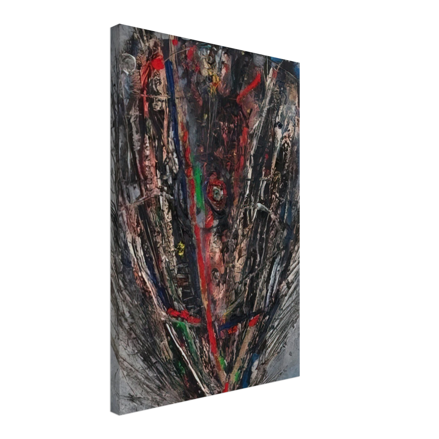 Wols - La flamme - 1947 Canvas - 40x60 cm / 16x24 inches-canvas