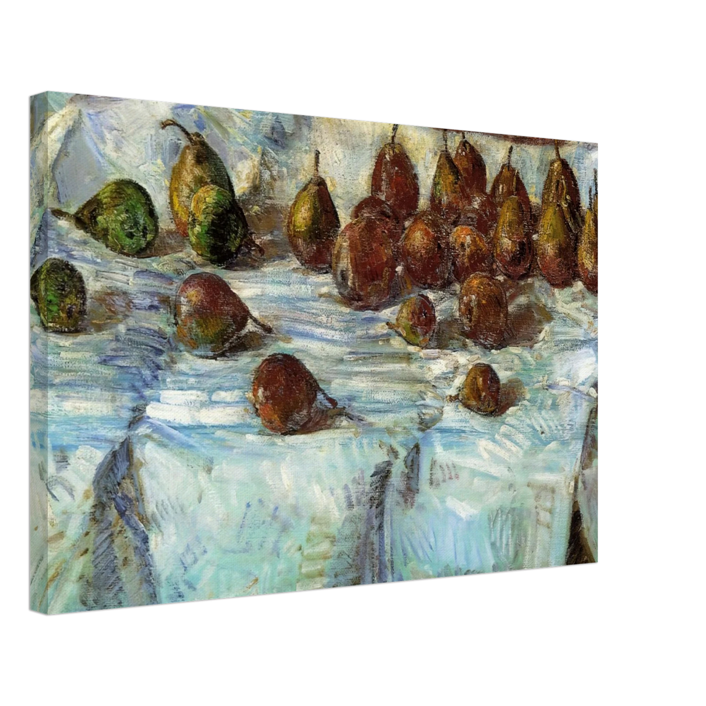 Childe Hassam - Winter Sickle Pears Canvas - 70x100 cm / 28x40 inches-canvas
