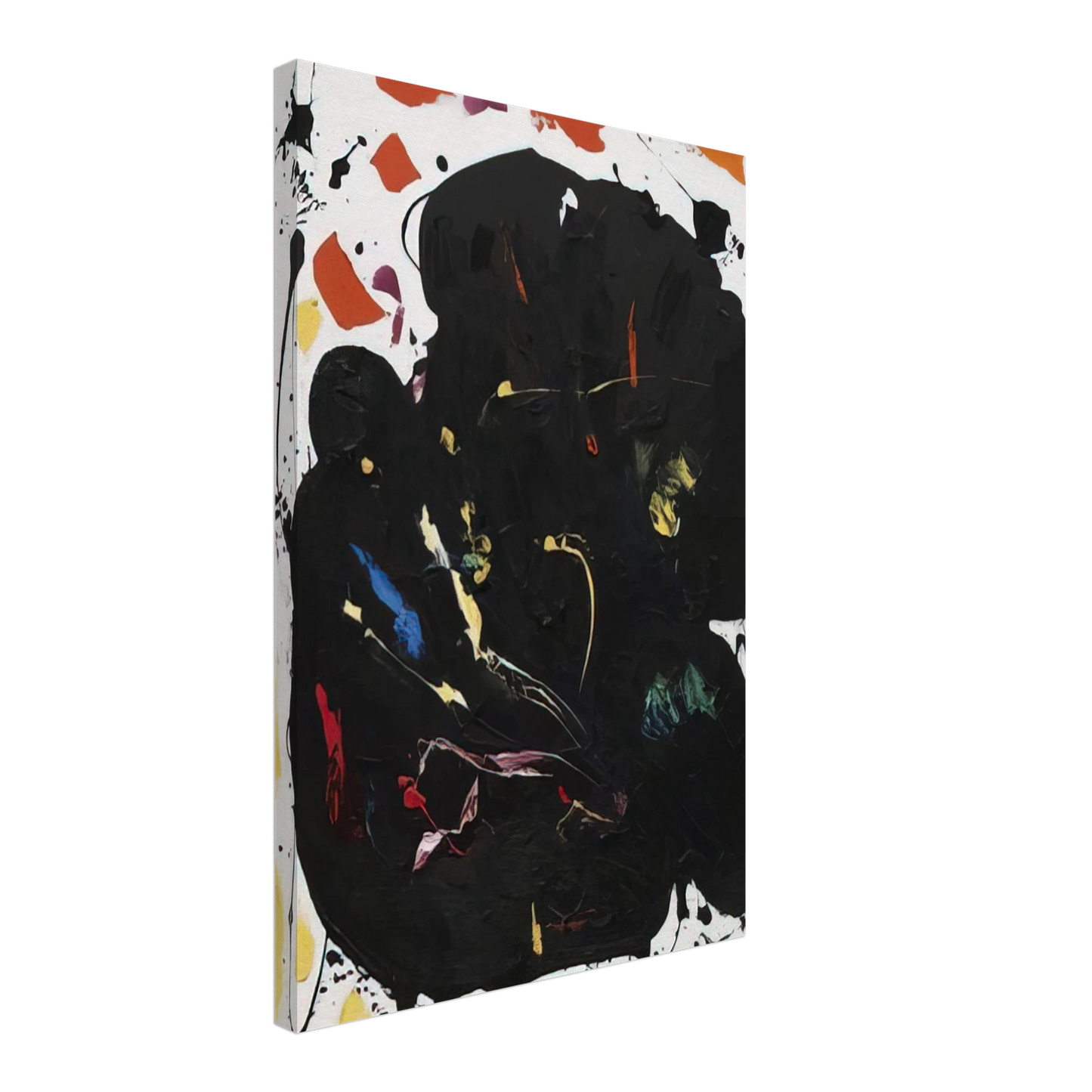 Hans Hofmann - Black Diamond Canvas - 70x100 cm / 28x40 inches-canvas