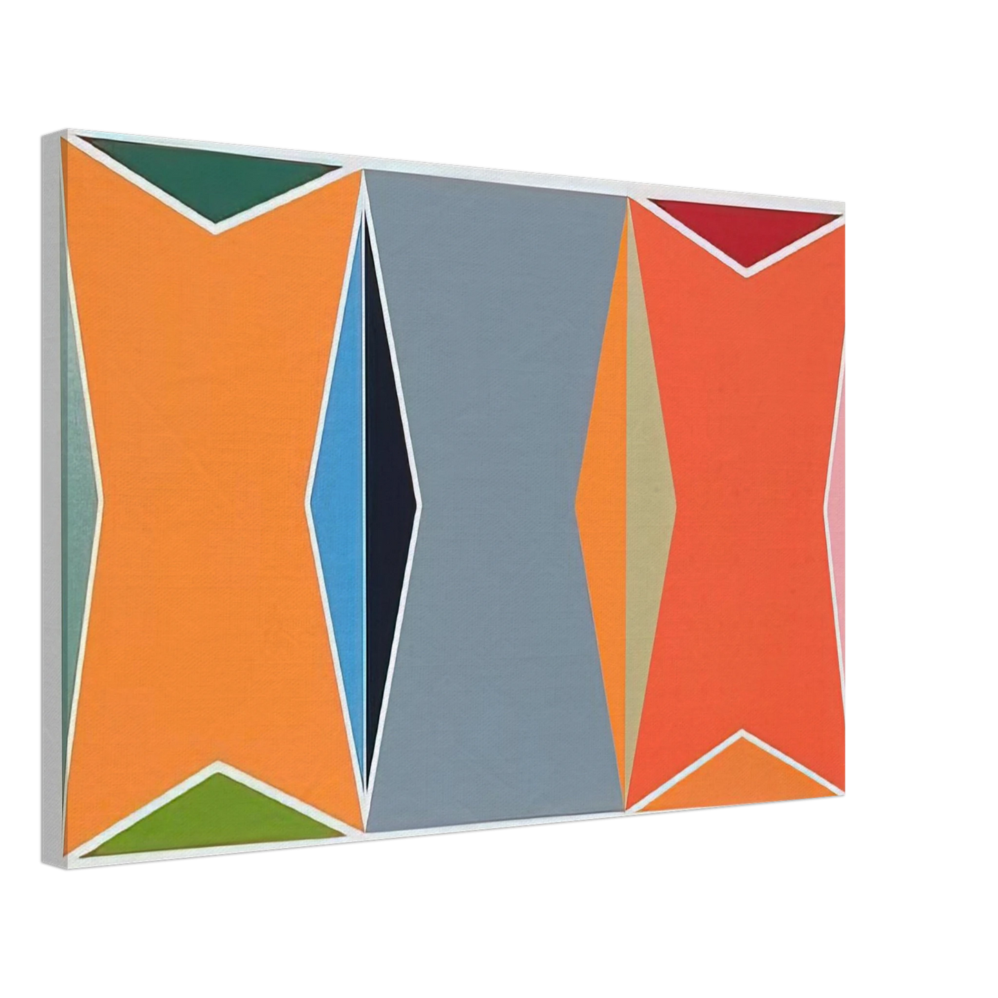 Larry Zox - Untitled 1 - 1979 Canvas - 70x100 cm / 28x40 inches-canvas