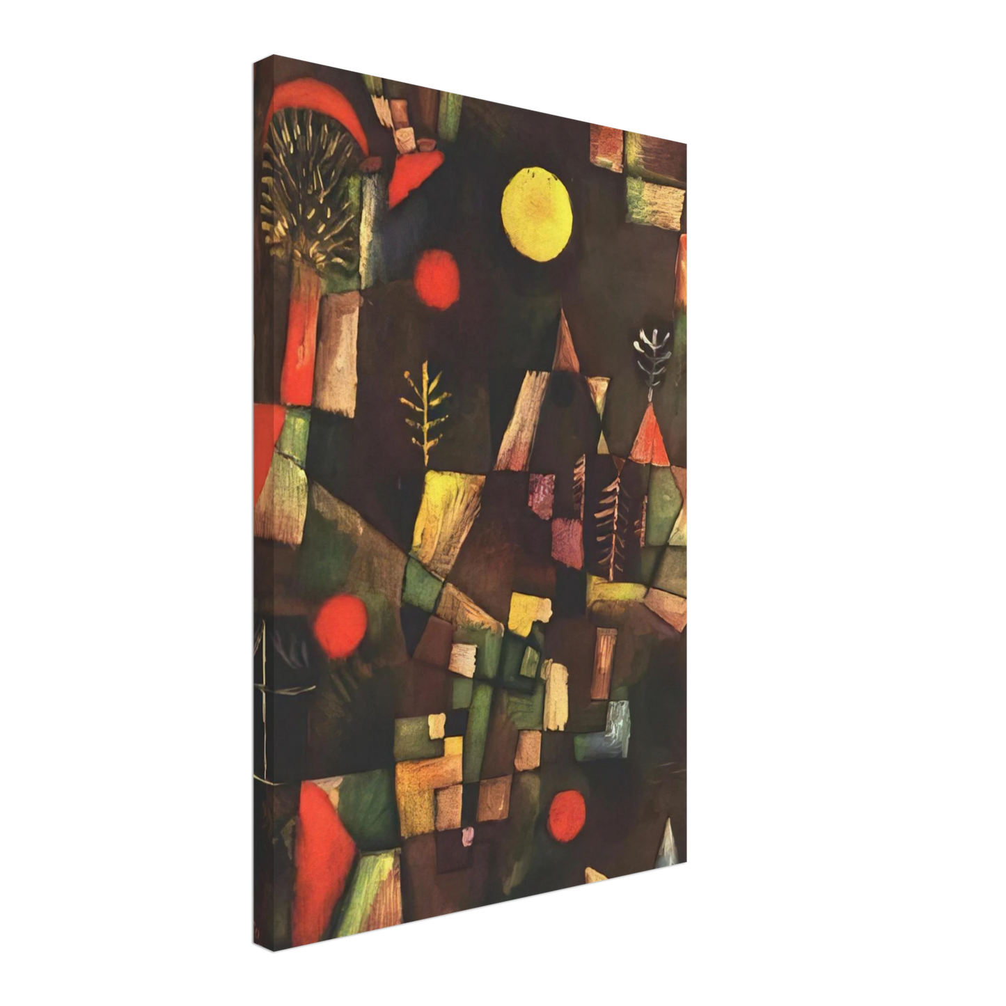 Paul Klee - FULL MOON 1919 Canvas - 40x60 cm / 16x24 inches-canvas