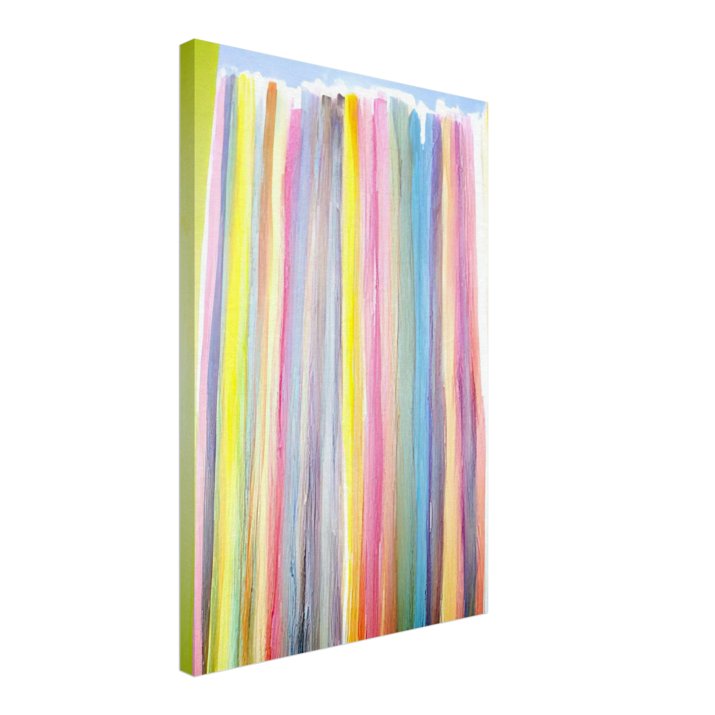 Ronnie Landfield - Oriole Sky - 1972 Canvas - 70x100 cm / 28x40 inches-canvas