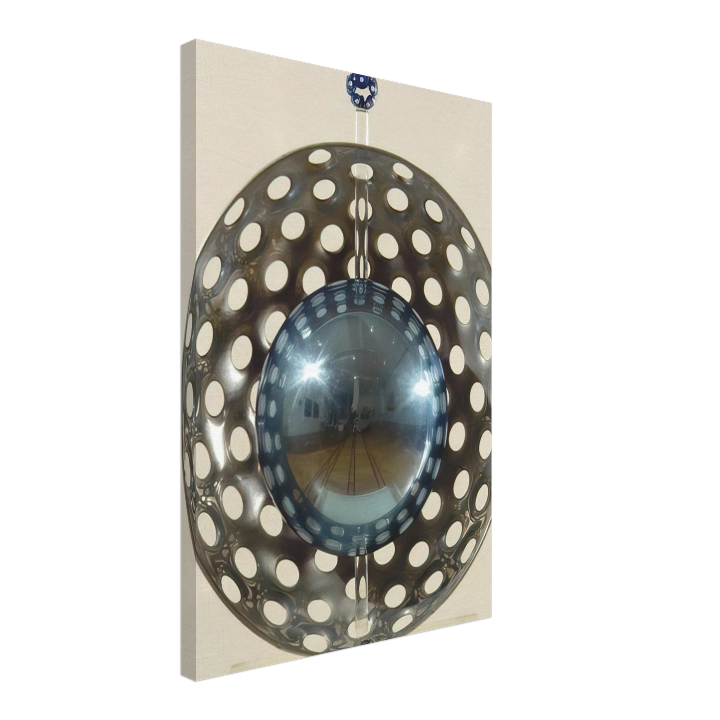 Gyula Kosice - Perforaciones con reflexion - 1967 Canvas - 40x60 cm / 16x24 inches-canvas