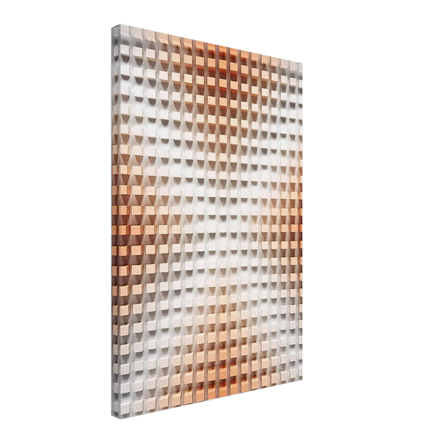 Dadamaino - Rilievo cromodinamico - Op Art Canvas - 40x60 cm / 16x24 inches-canvas