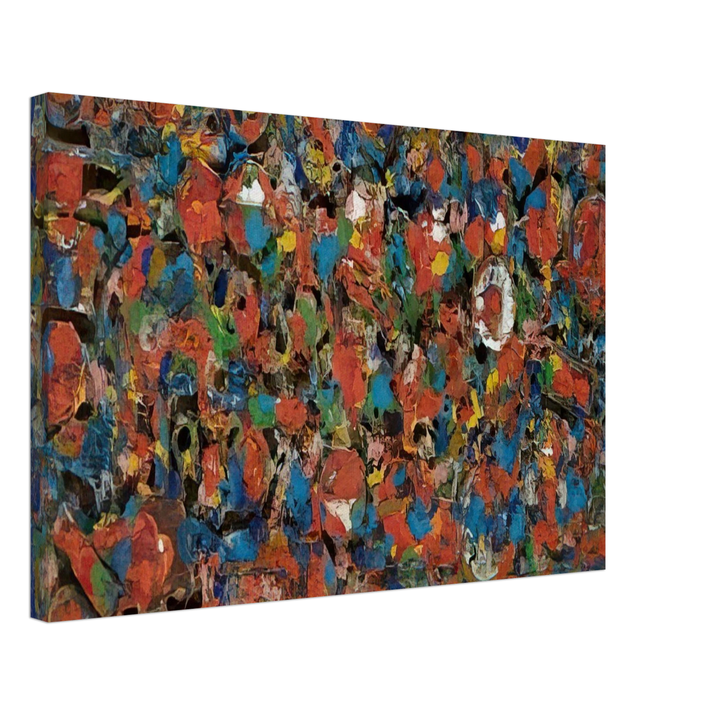 Richard Pousette-Dart - Encrustation - 1976 Canvas - 40x60 cm / 16x24 inches-canvas