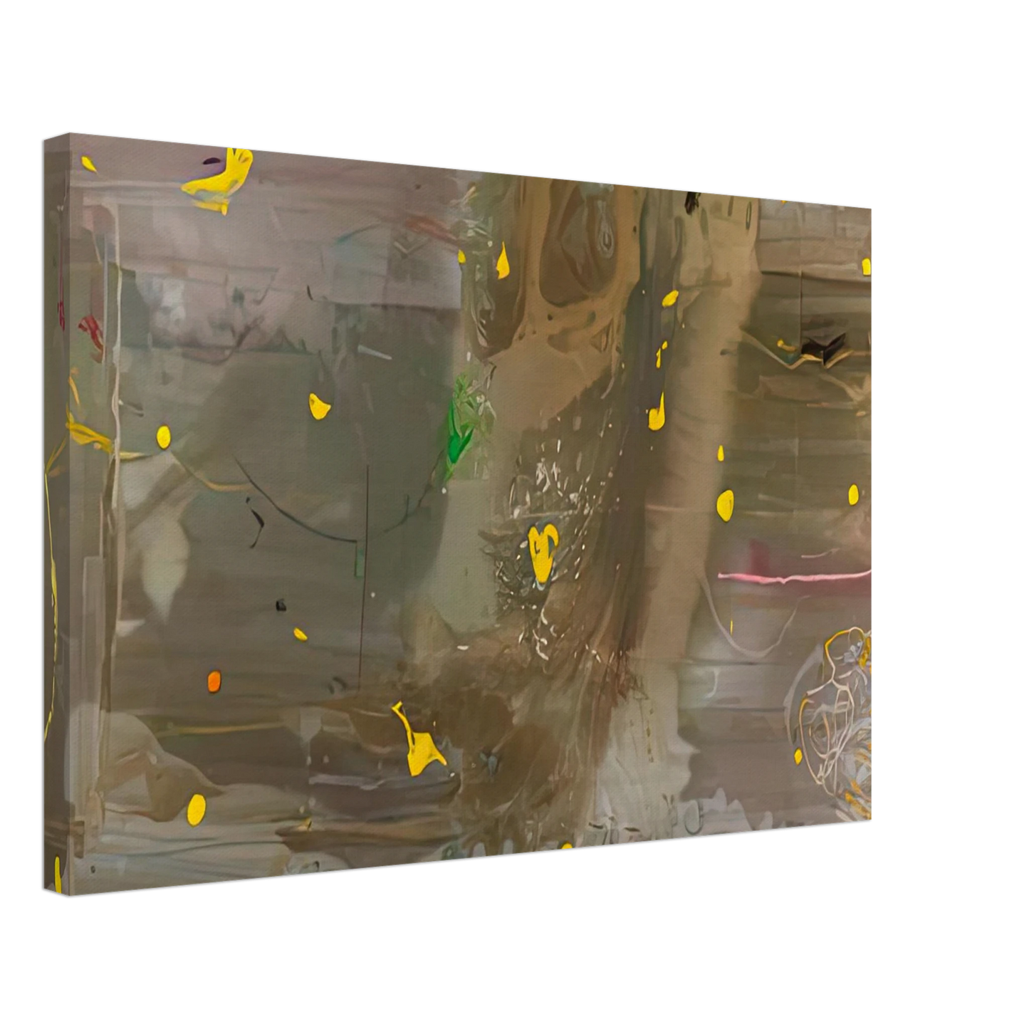 Helen Frankenthaler - Halley’s Comet, 1985- Canvas - 70x100 cm / 28x40 inches-canvas