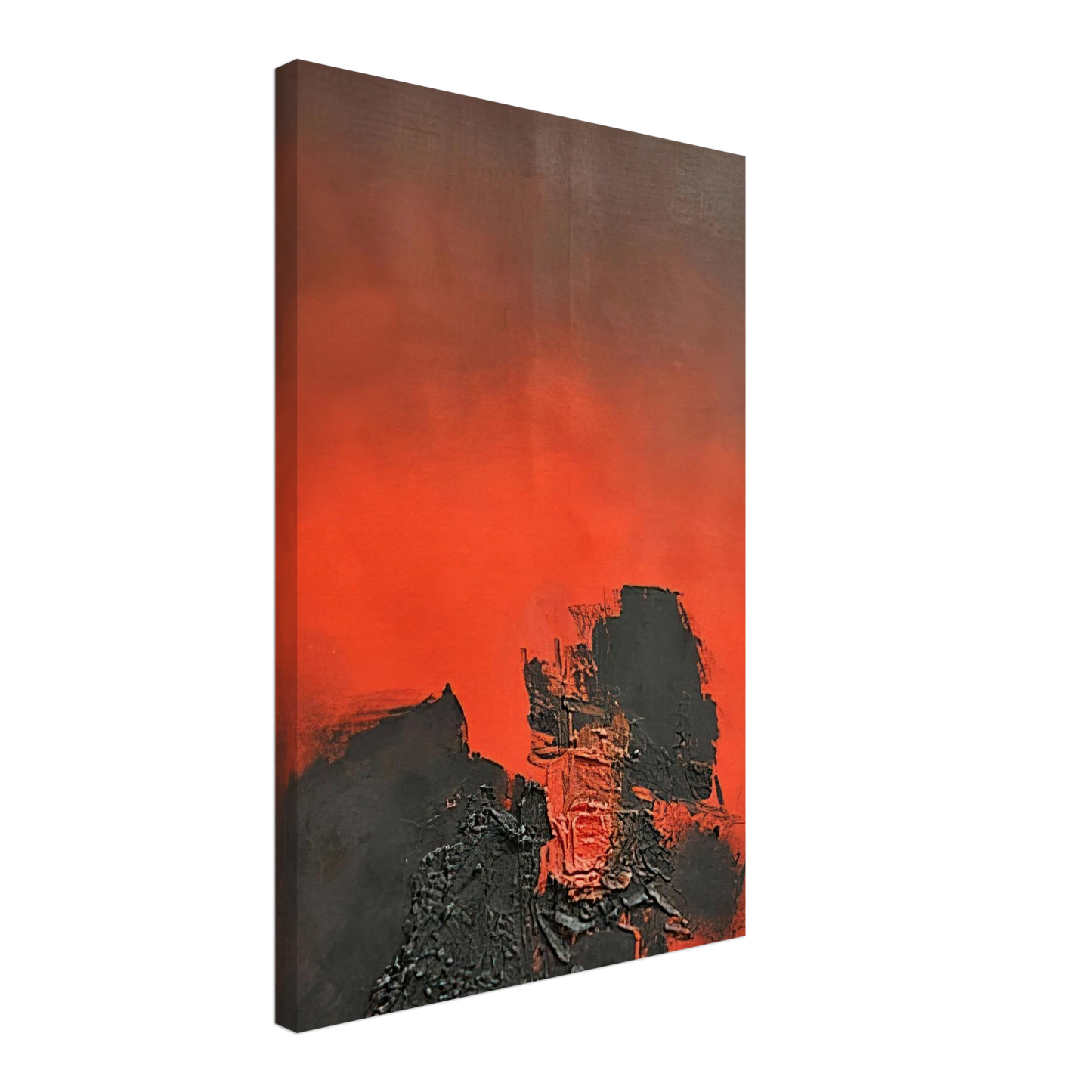 Luis Feito - UNTITLED 1961 1 Canvas - 40x60 cm / 16x24 inches-canvas