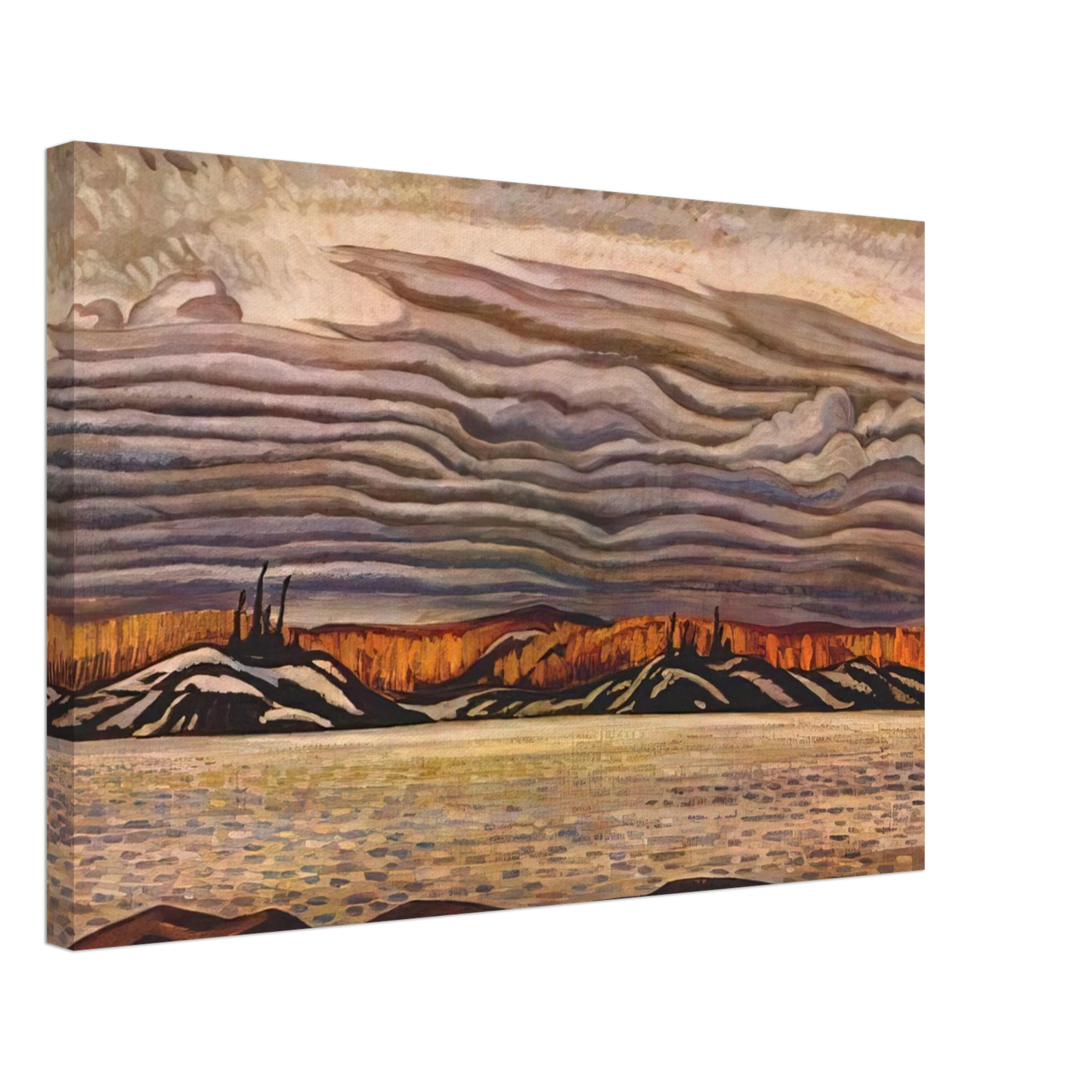 A.Y. Jackson - Algoma in November - 1935 Canvas - 40x60 cm / 16x24 inches-canvas