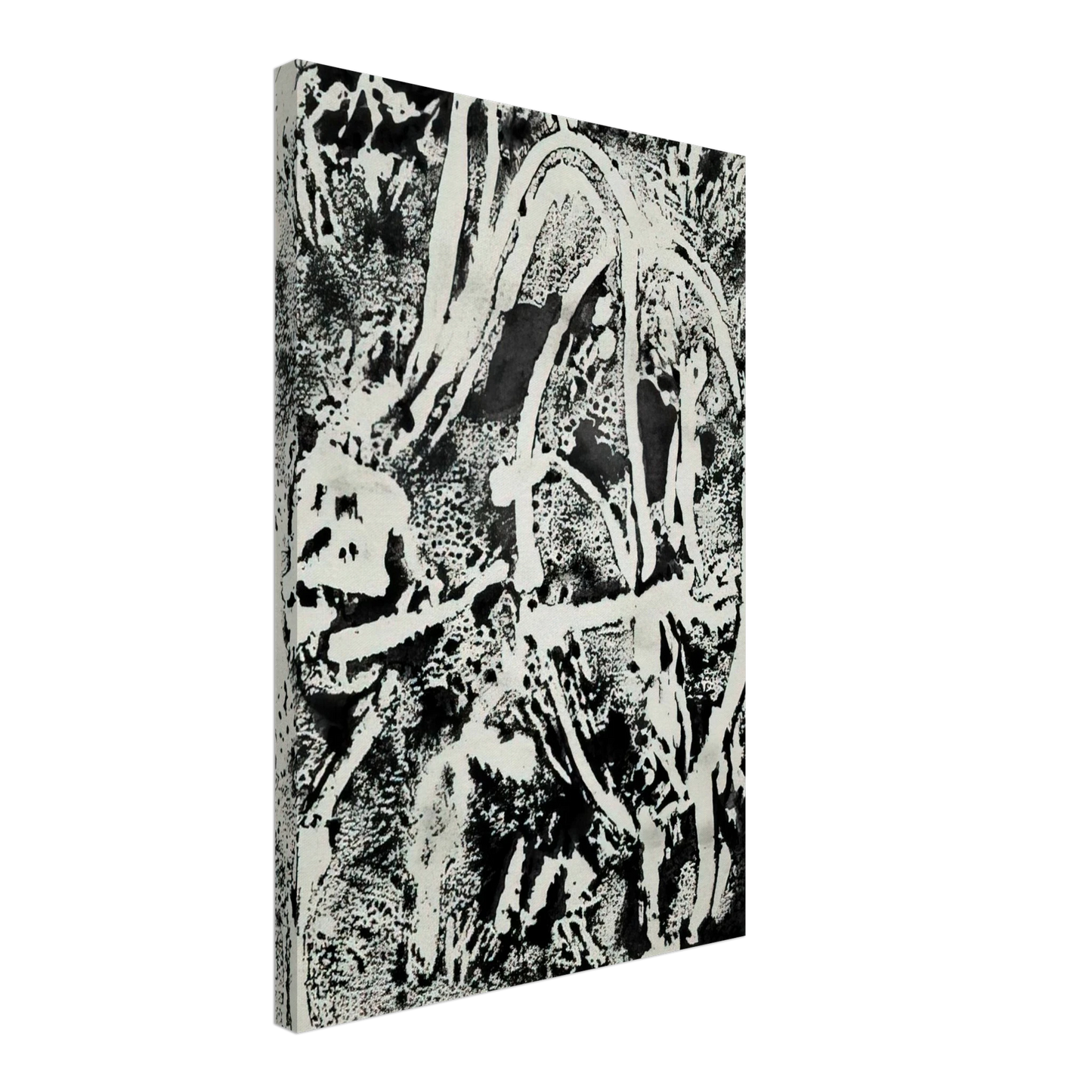 Adja Yunkers - Untitled - 1961 Canvas - 70x100 cm / 28x40 inches-canvas