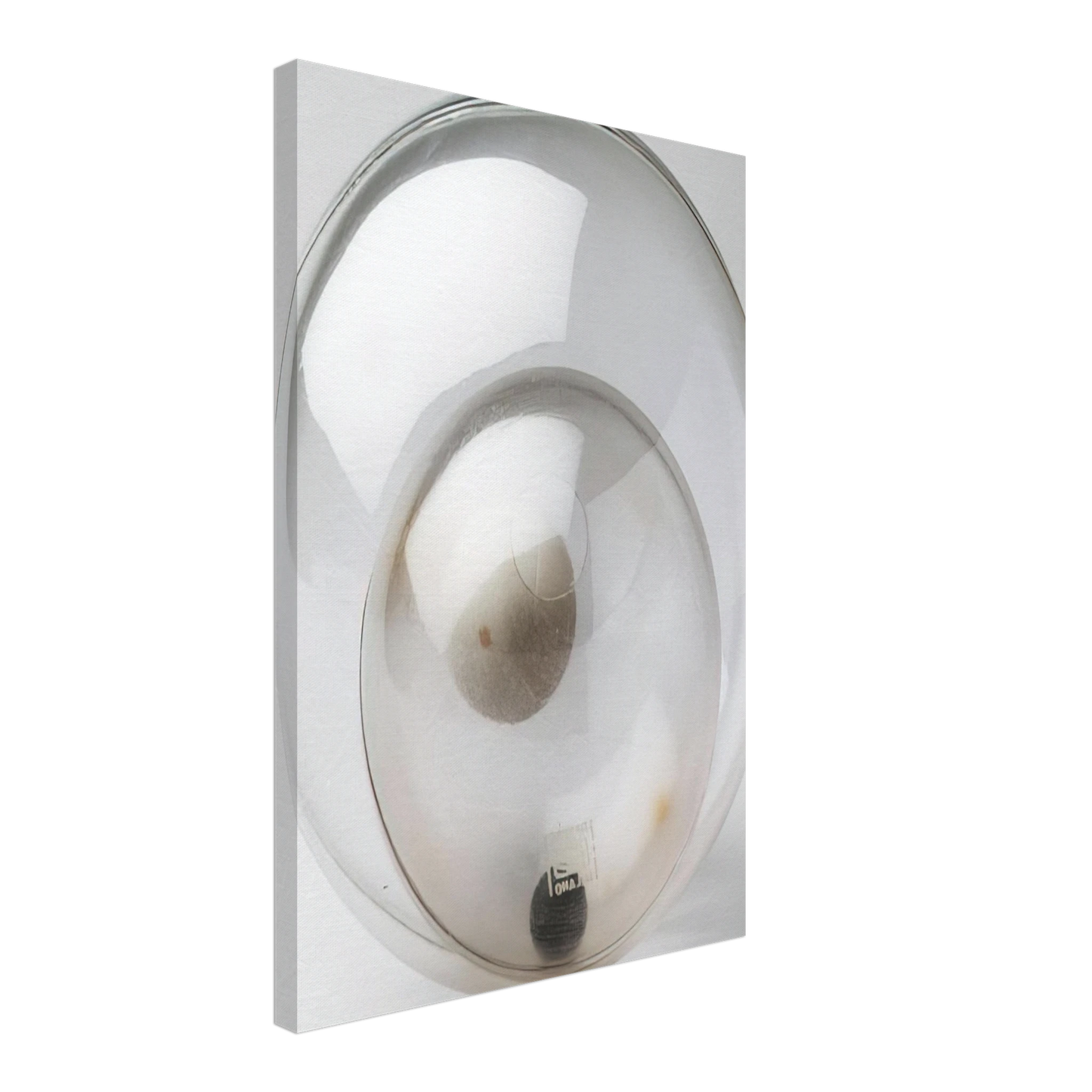 Bruno Munari - Double Spheres Object - 1963 Canvas - 70x100 cm / 28x40 inches-canvas