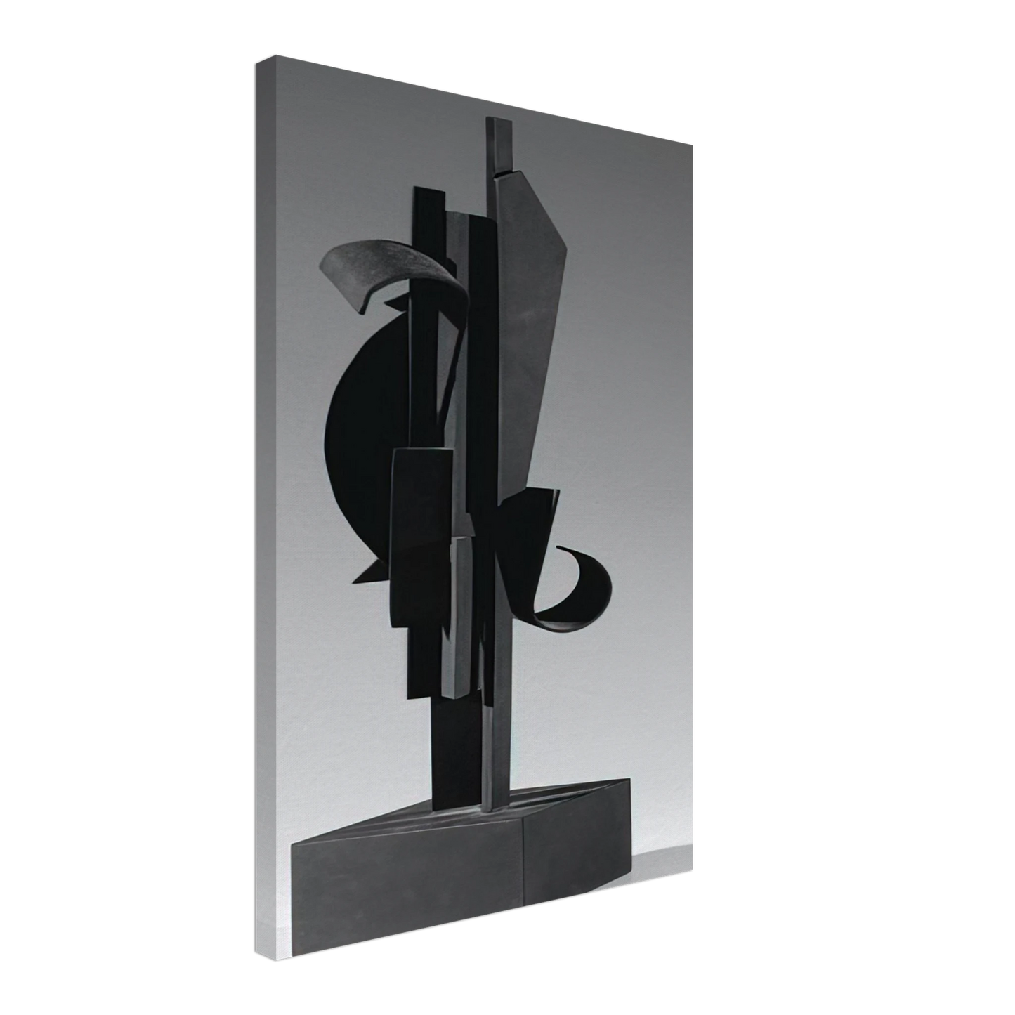 Louise Nevelson - SKY HOOK MAQUETTE 1977 Canvas - 40x60 cm / 16x24 inches-canvas