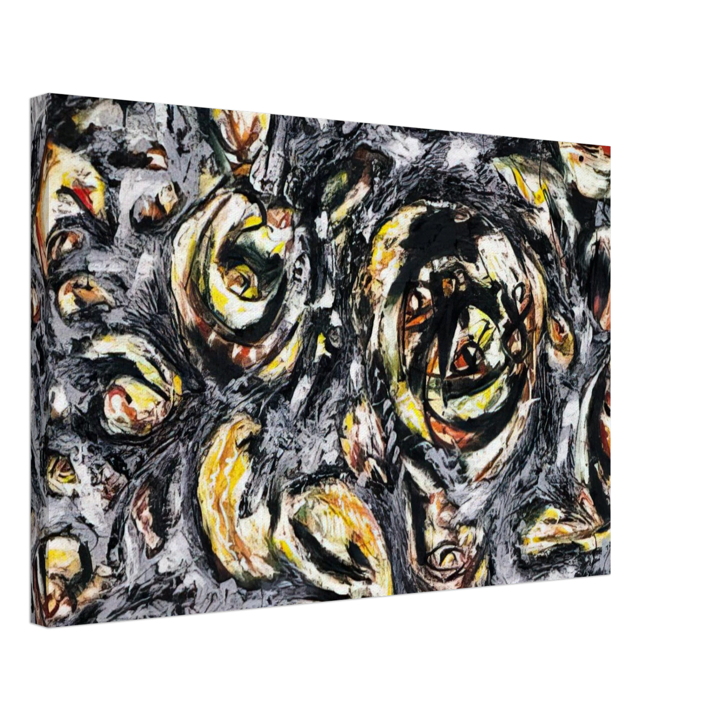 Jackson Pollock - OCEAN GREYNESS 1953 Canvas - 70x100 cm / 28x40 inches-canvas
