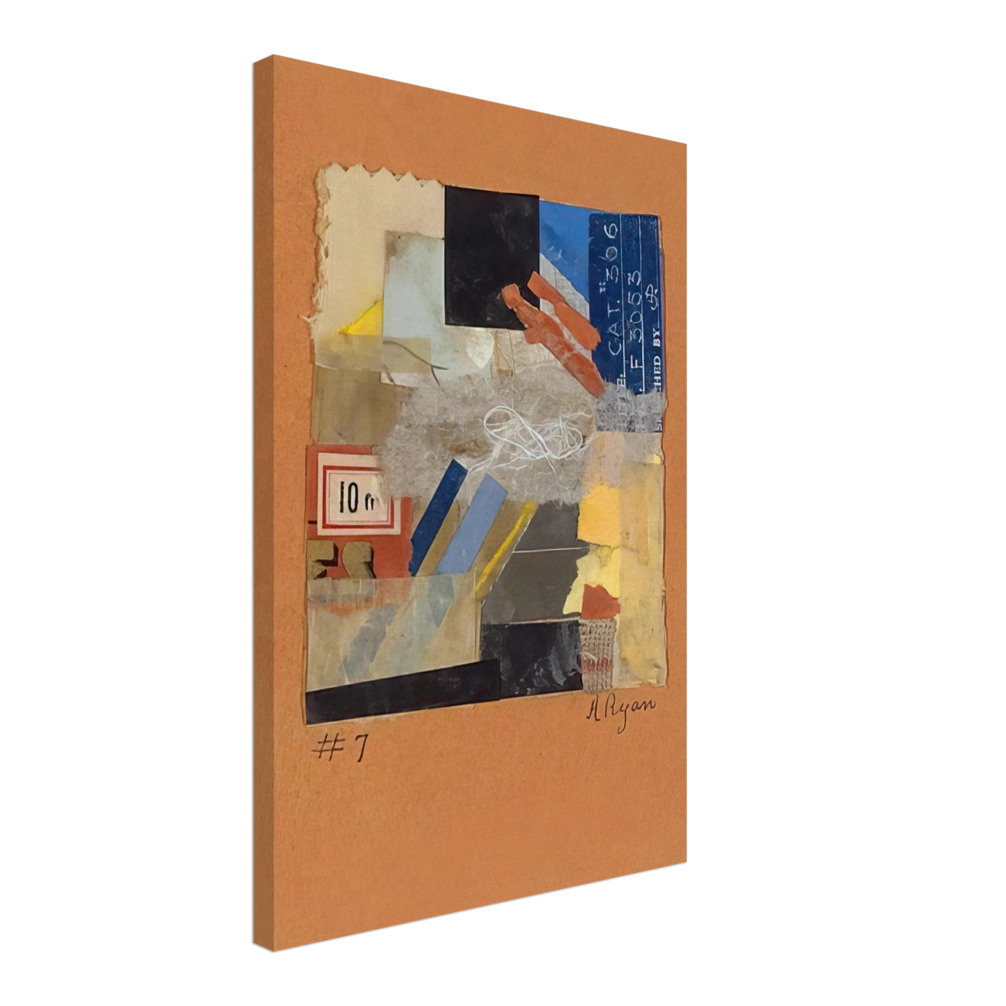 Anne Ryan - Number 7 - 1948 Canvas - 70x100 cm / 28x40 inches-canvas