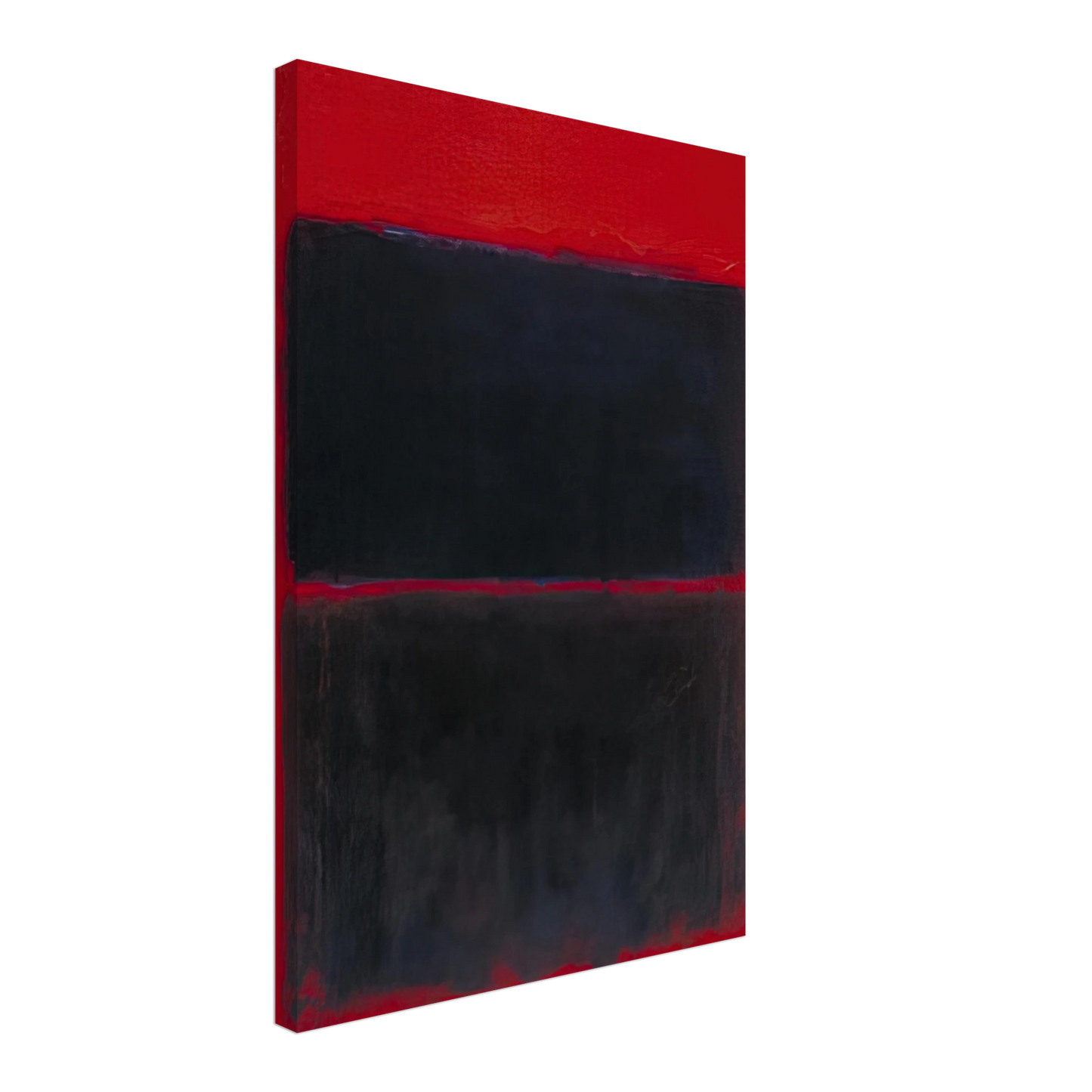 Mark Rothko - Light Red Over Black - 1957 Canvas - 40x60 cm / 16x24 inches-canvas