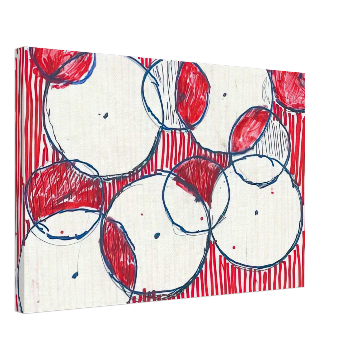 Louise Bourgeois - BE CALME OCTOBER 1ST 31ST 2004 Canvas - 70x100 cm / 28x40 inches-canvas