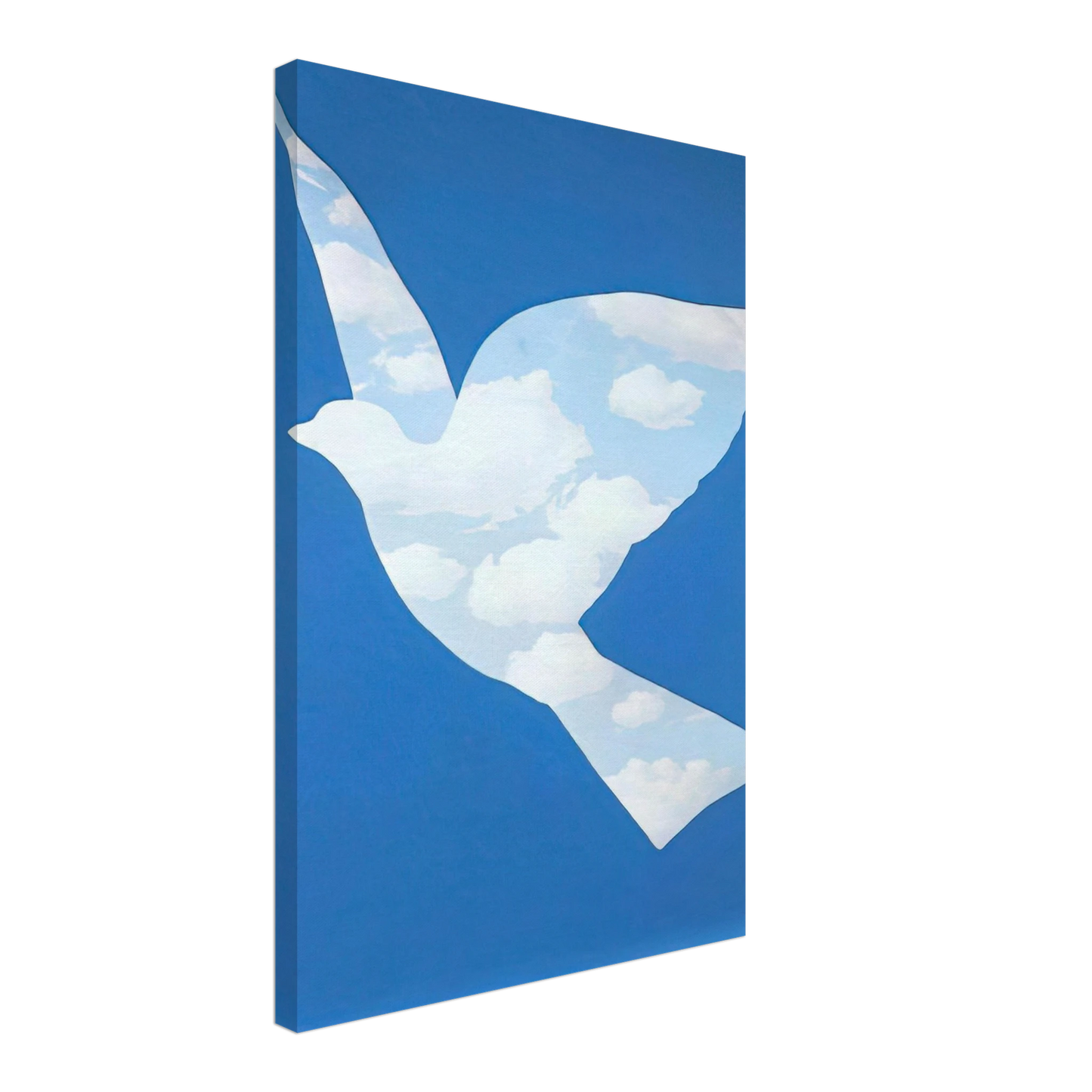 Rene Magritte - THE PROMISE 1966 Canvas - 40x60 cm / 16x24 inches-canvas