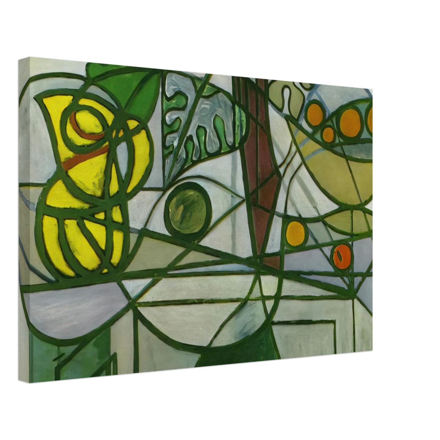 Pablo Picasso - Still life Canvas - 40x60 cm / 16x24 inches-canvas