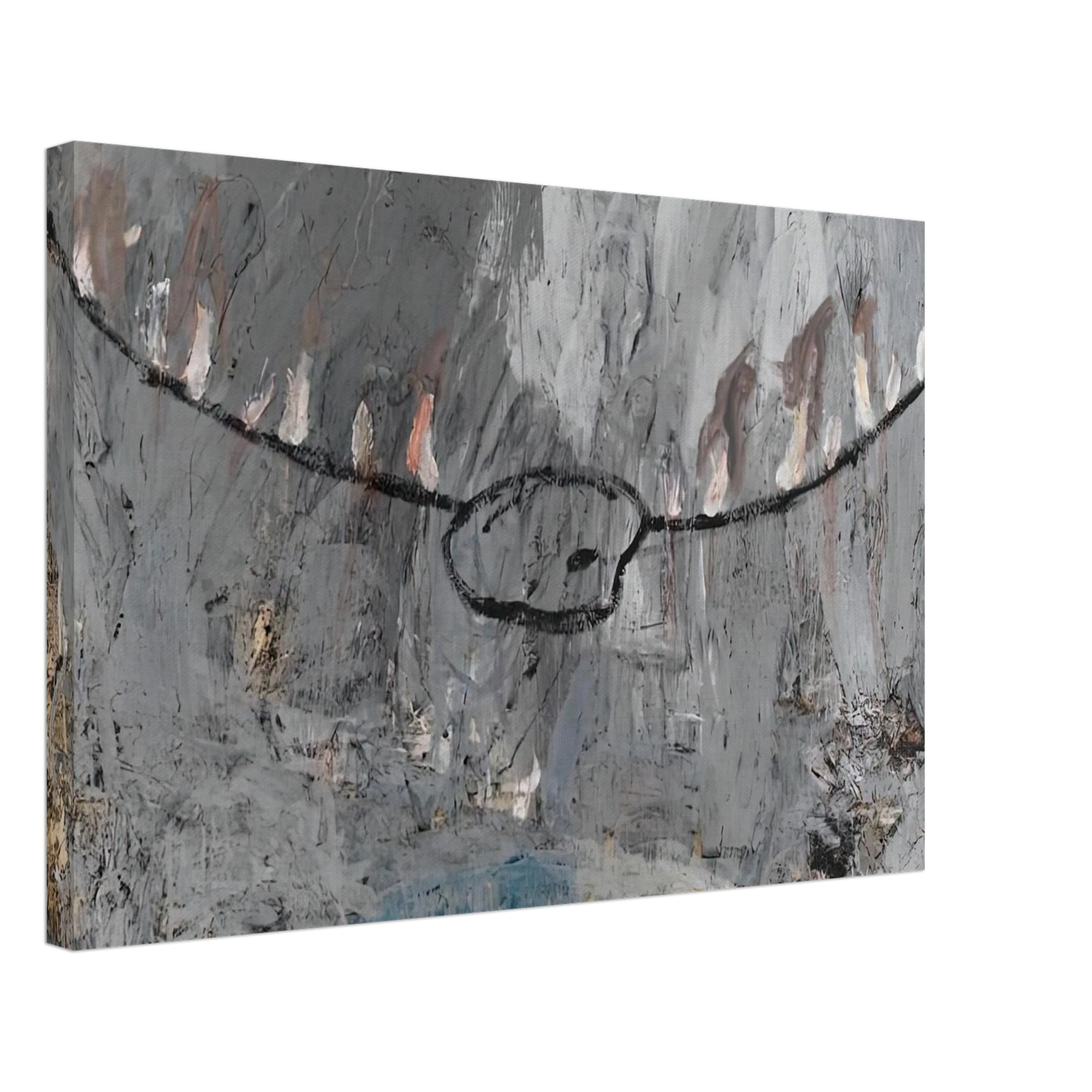 Anselm Kiefer - PALETTE 1981 Canvas - 70x100 cm / 28x40 inches-canvas