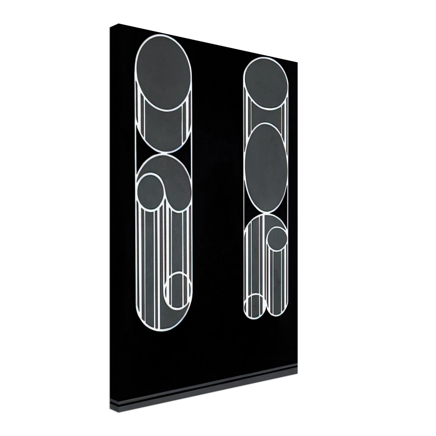 Josef Albers - IMPOSSIBLES 1931 Canvas - 40x60 cm / 16x24 inches-canvas