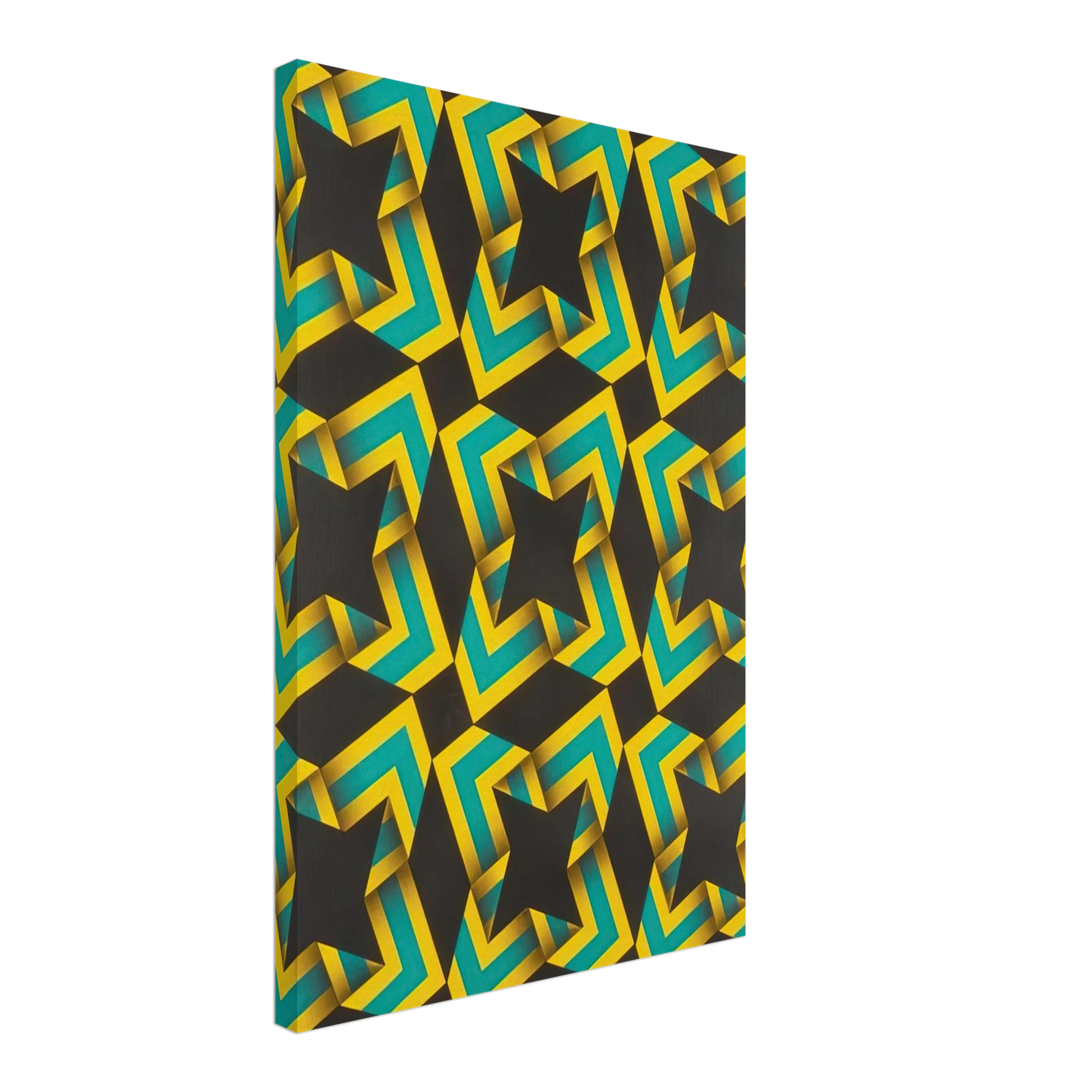 Omar Rayo - 9-Soles - 1967 Canvas - 70x100 cm / 28x40 inches-canvas