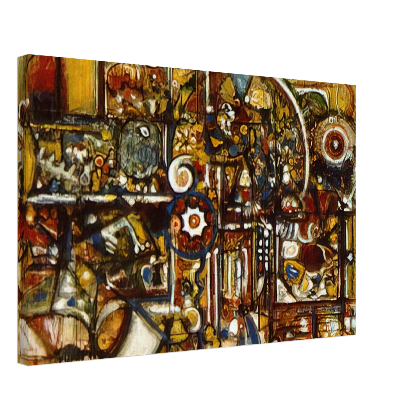 Richard Pousette-Dart - Opaque Harmony Canvas - 40x60 cm / 16x24 inches-canvas