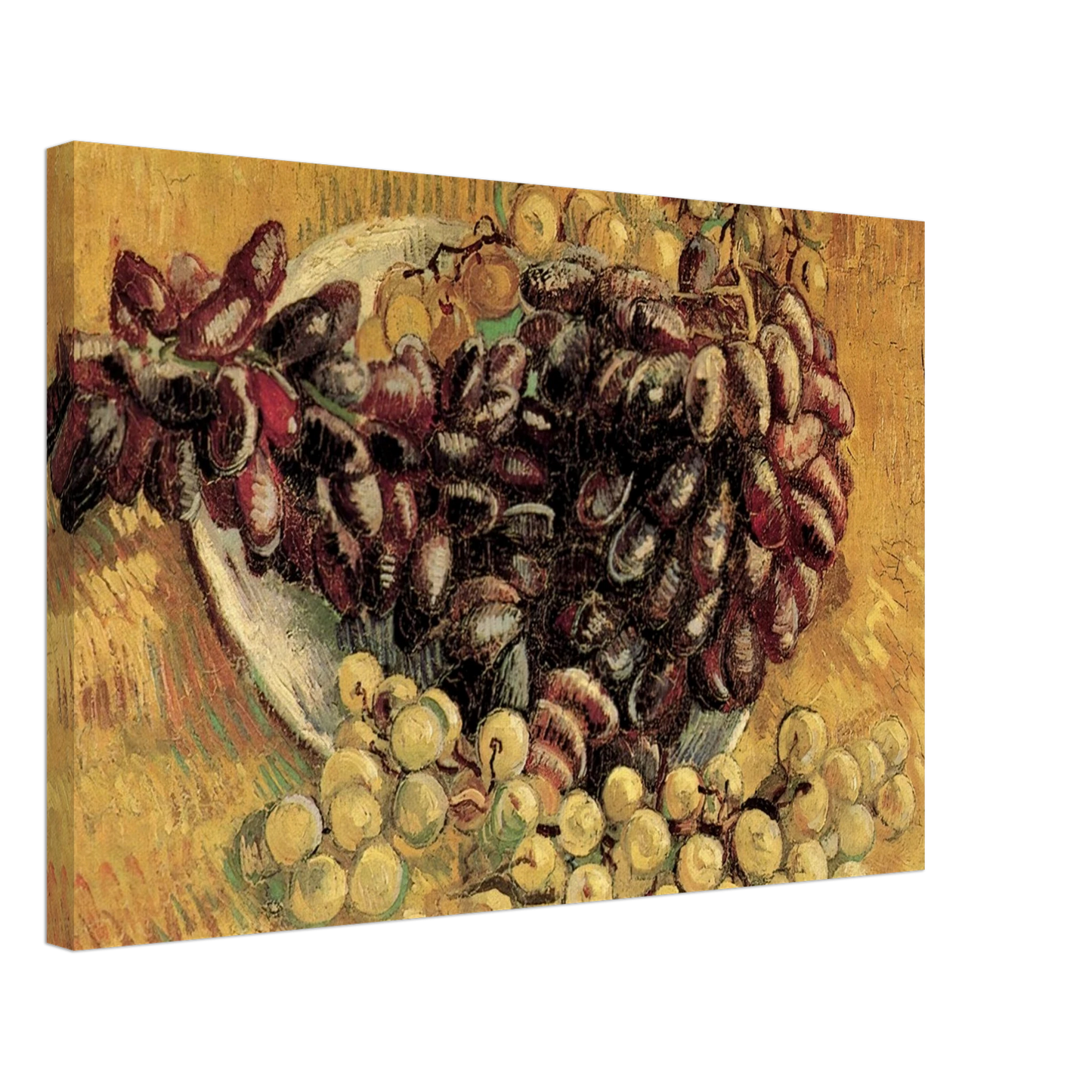 Vincent van Gogh - Still Life with Grapes Canvas - 70x100 cm / 28x40 inches-canvas