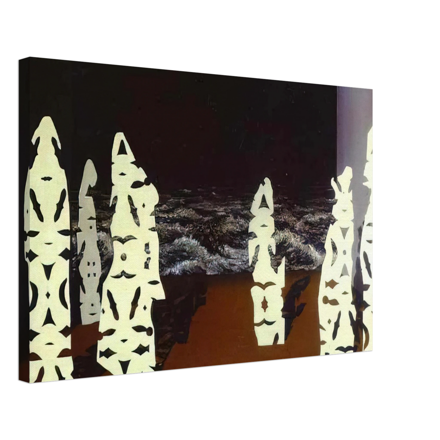 Rene Magritte - THE FINERY OF THE STORM 1927 Canvas - 70x100 cm / 28x40 inches-canvas