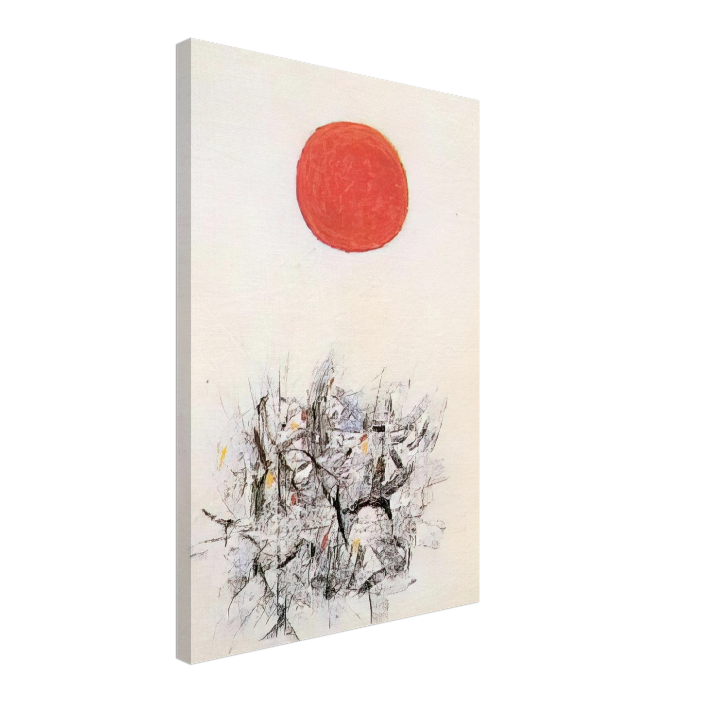 Adolph Gottlieb - Brink - 1959 Canvas - 70x100 cm / 28x40 inches-canvas