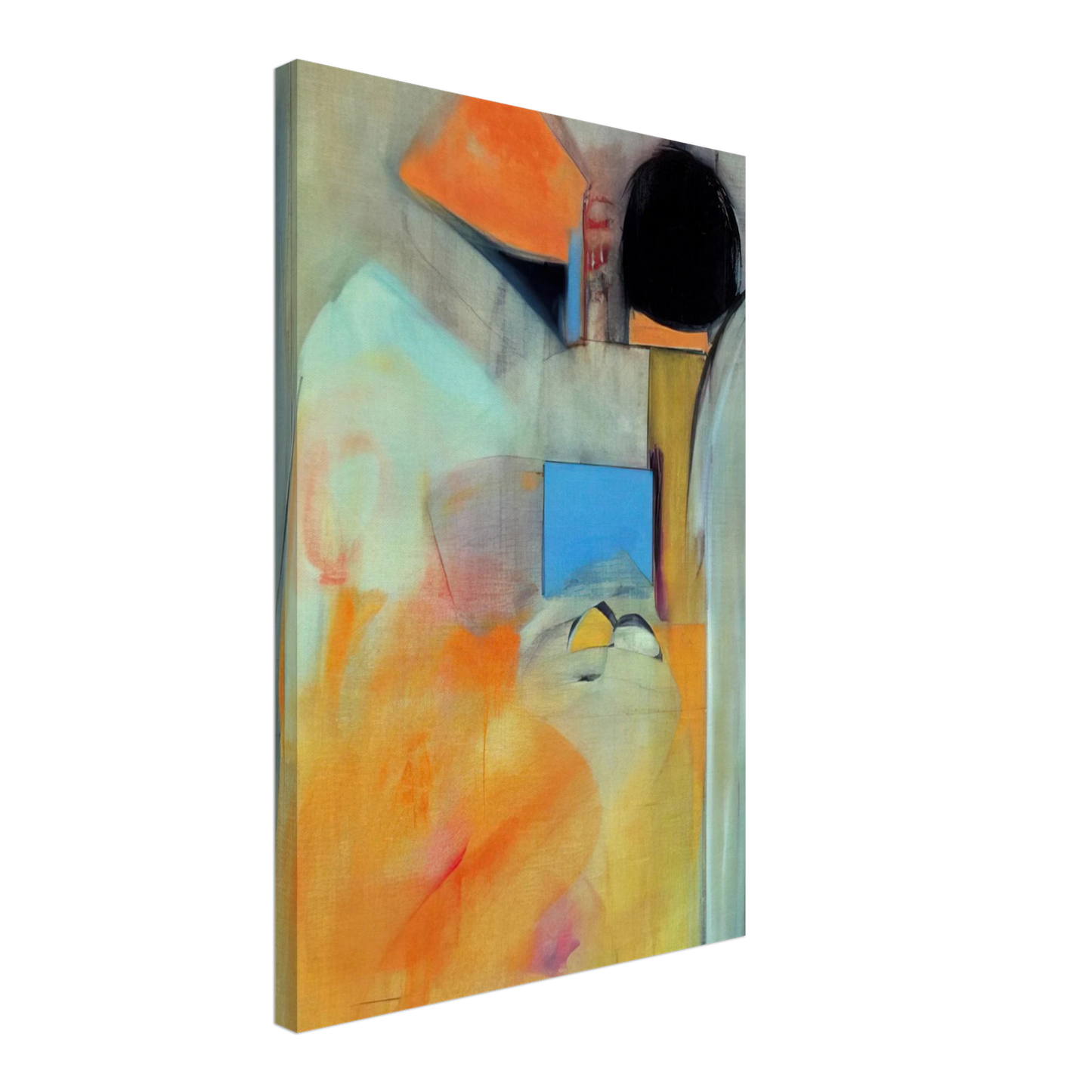 Miriam Schapiro - Pandora - Abstract Expressionism Canvas - 70x100 cm / 28x40 inches-canvas