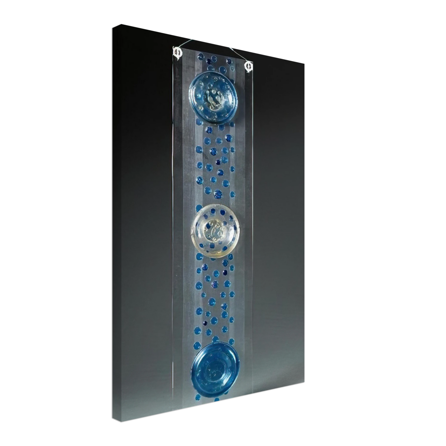 Gyula Kosice - Untitled - Kinetic Art Canvas - 70x100 cm / 28x40 inches-canvas