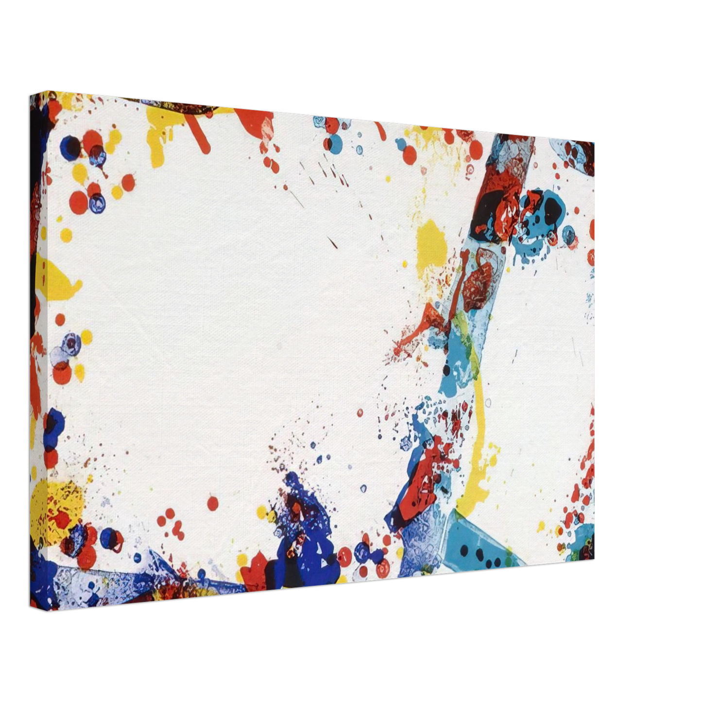 Sam Francis - Green Ring Canvas - 40x60 cm / 16x24 inches-canvas