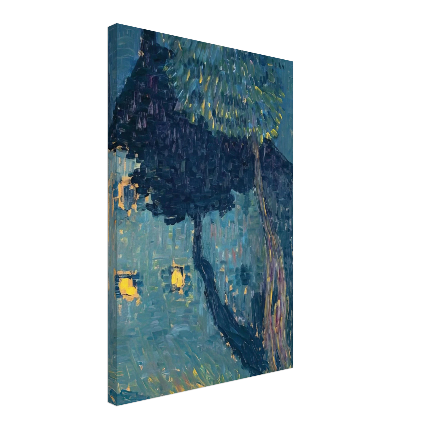 Alexej von Jawlensky - COTTAGE IN THE WOODS 1903 Canvas - 70x100 cm / 28x40 inches-canvas