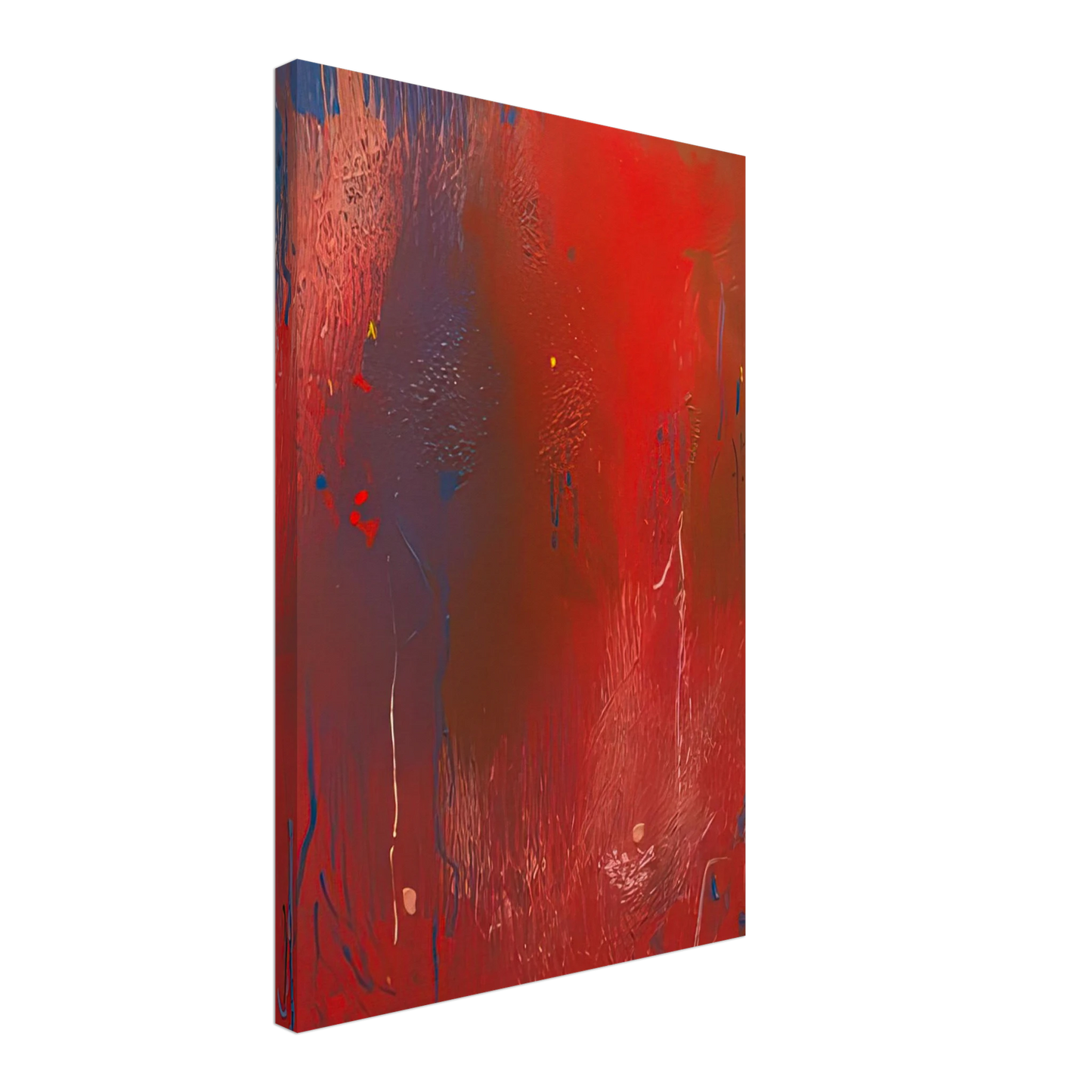 Helen Frankenthaler - Warrior, 1991- Canvas - 40x60 cm / 16x24 inches-canvas