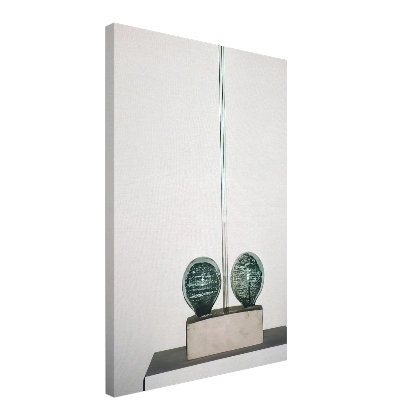 Robert Rauschenberg - THE MAN WITH TWO SOULS 1950 Canvas - 70x100 cm / 28x40 inches-canvas